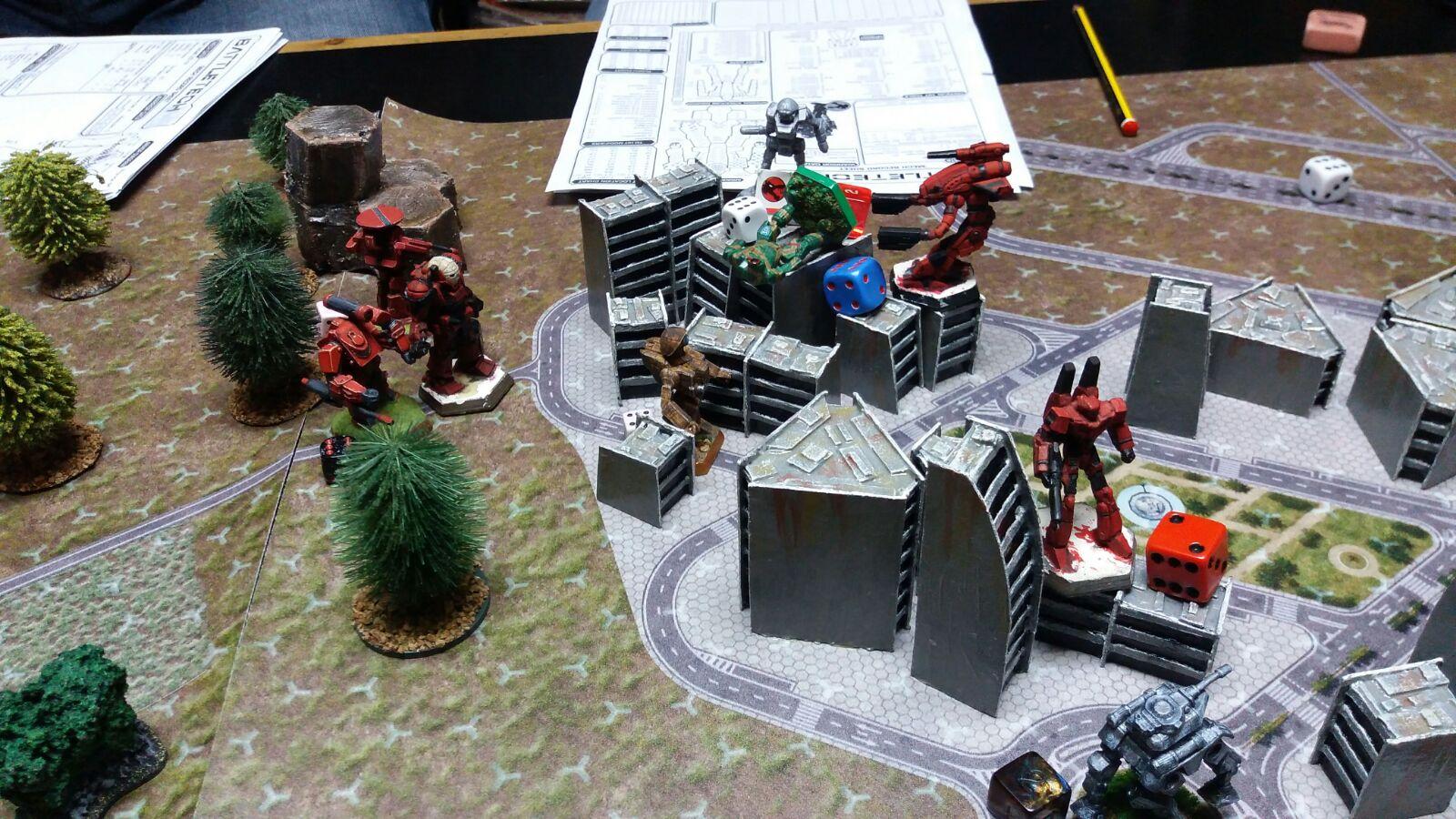 Battle Report, Battletech