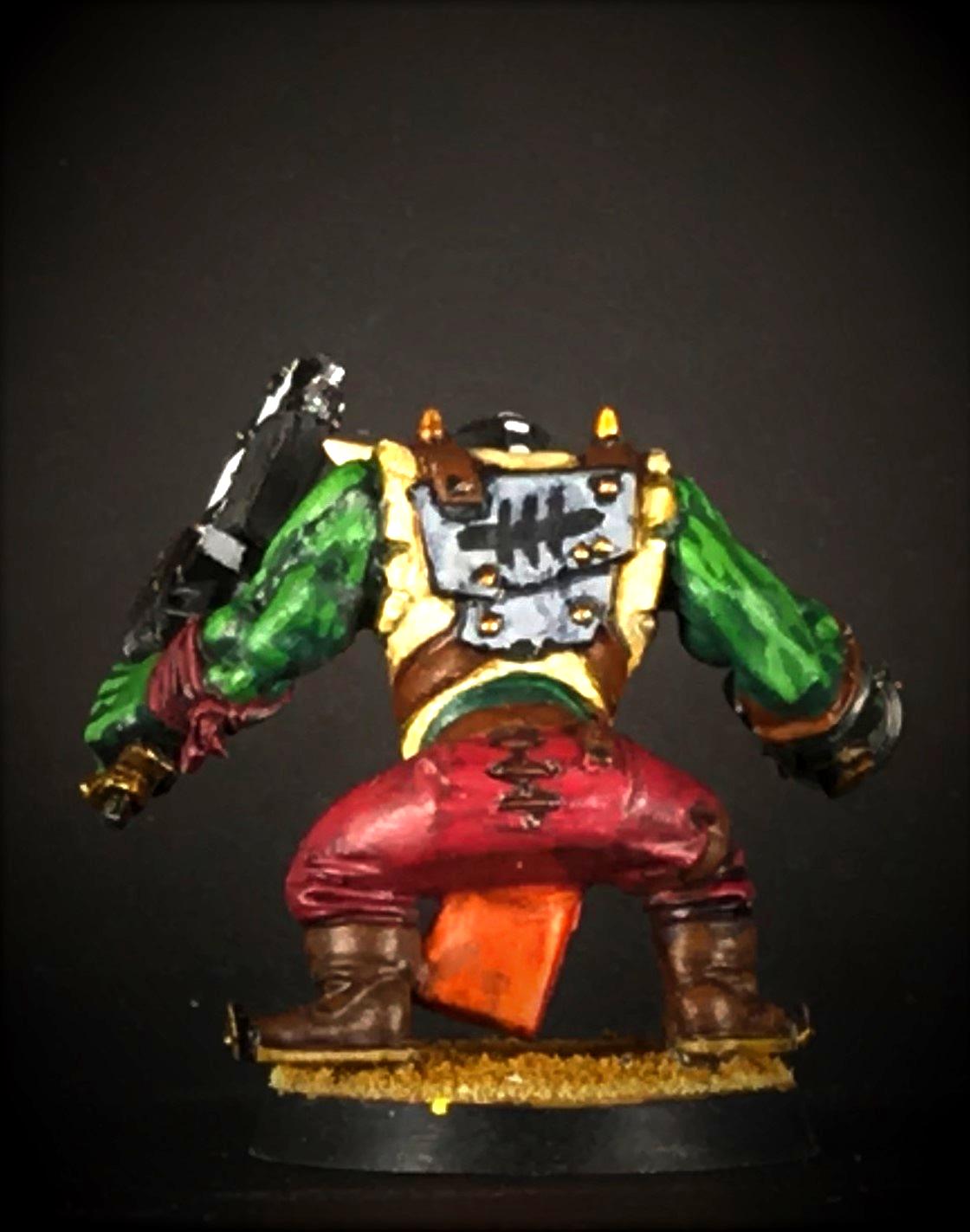 Chainsword, Freeboota, Goff, Orks, Skarboy, Slugga Boy, Warhammer 40,000