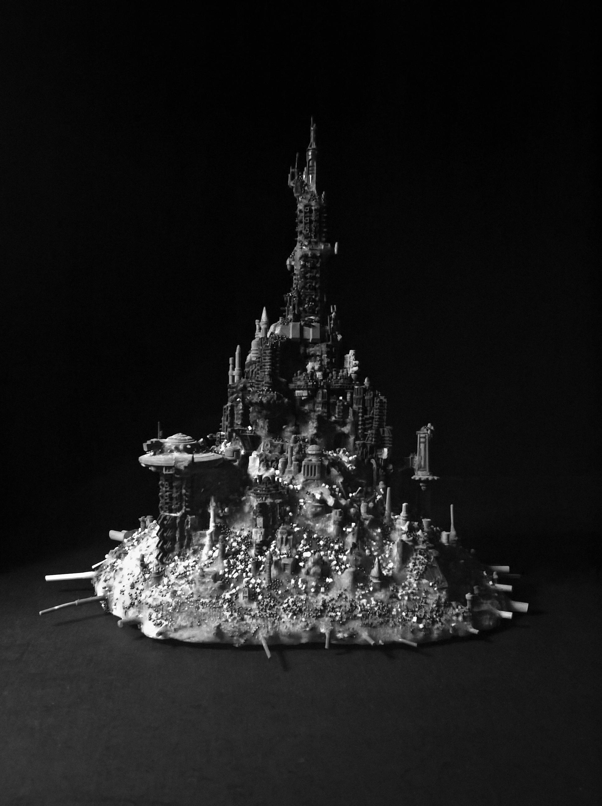 Battlefleet Gothic, Epic, Kitbash, Necromunda, Scratch Build, Terrain