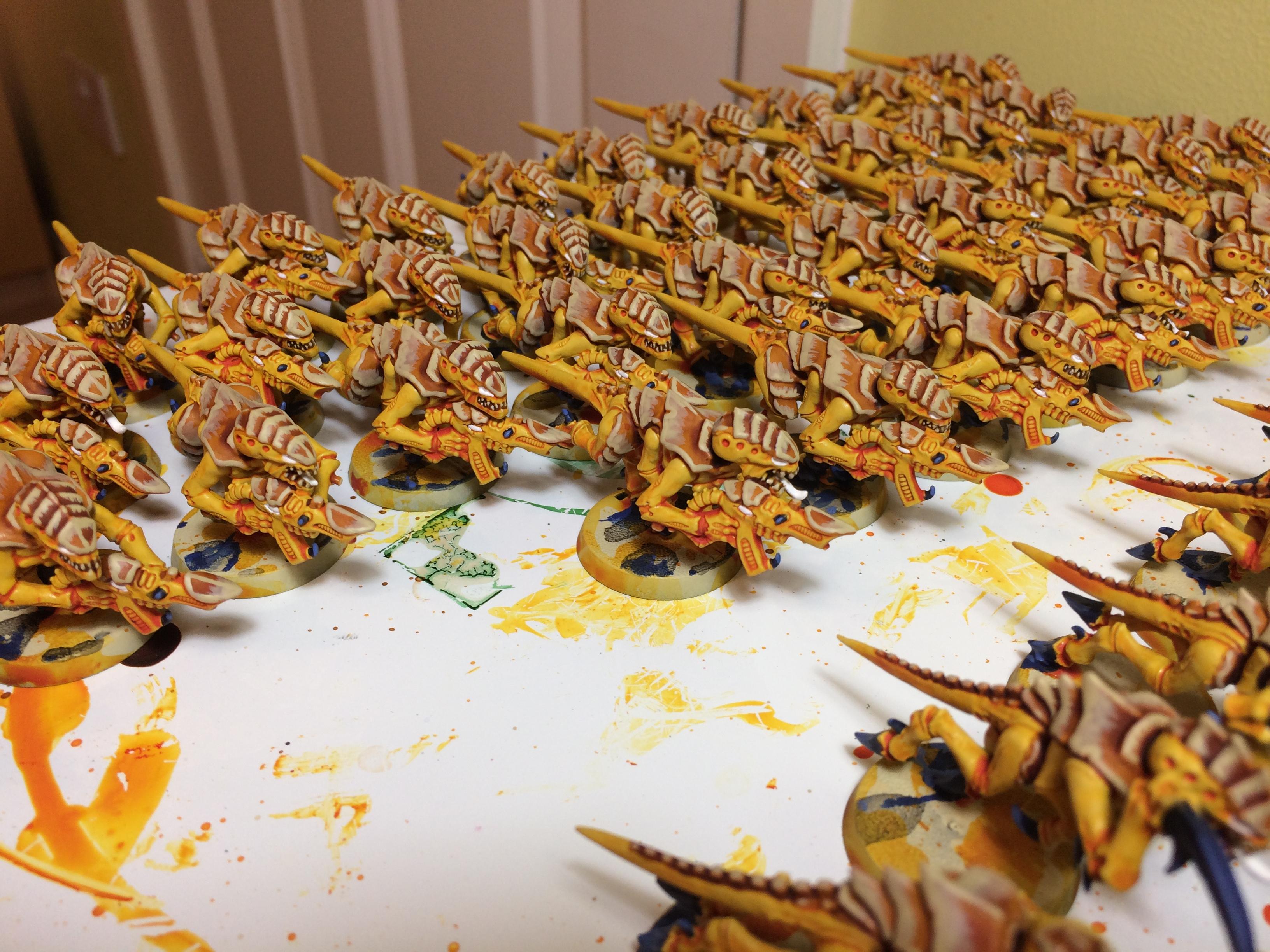 Tyranids, Yellow, Tyranids WIP