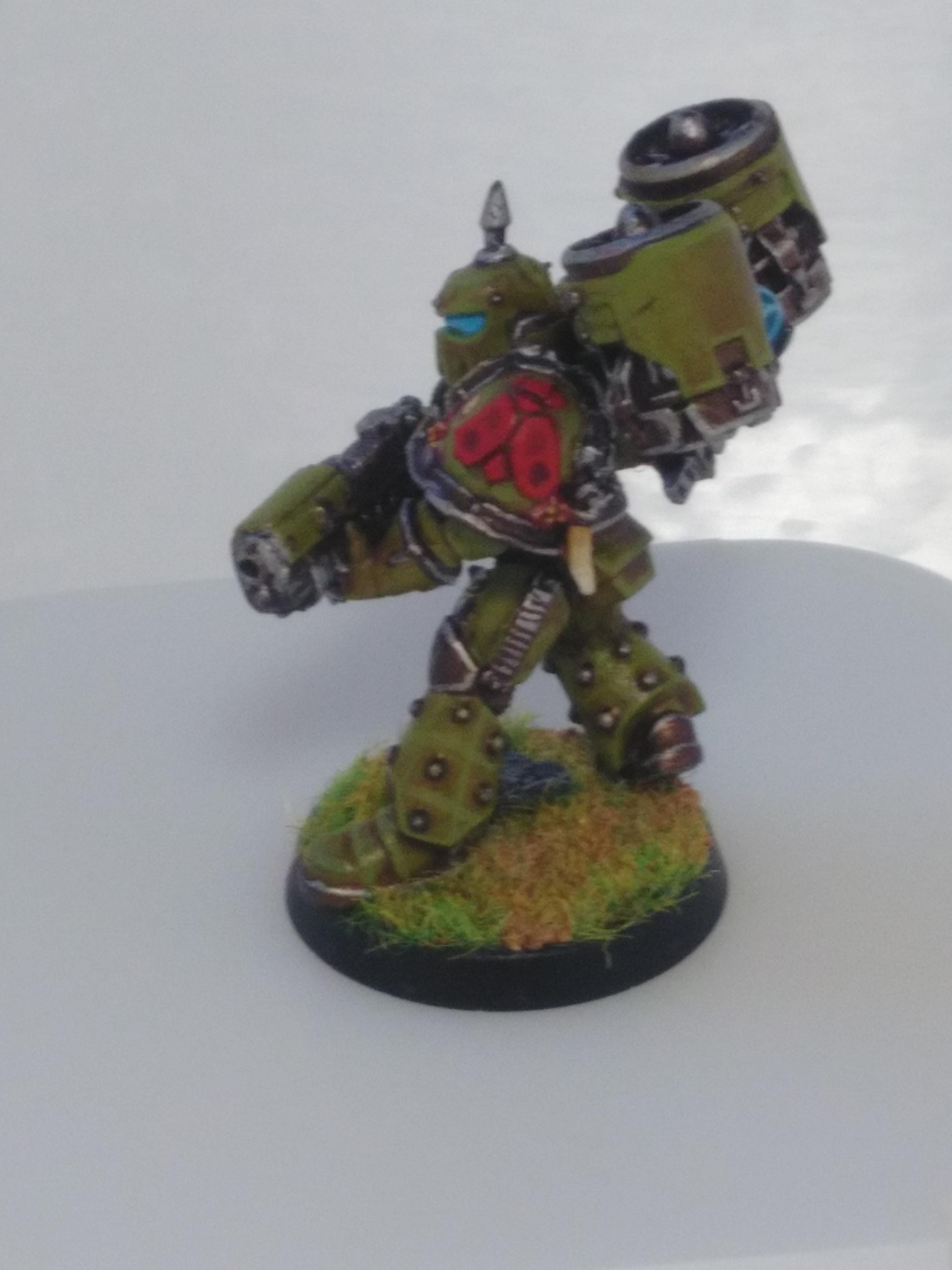 Chaos, Chaos Space Marines, Green, Jump Pack, Nurgle, Raptors