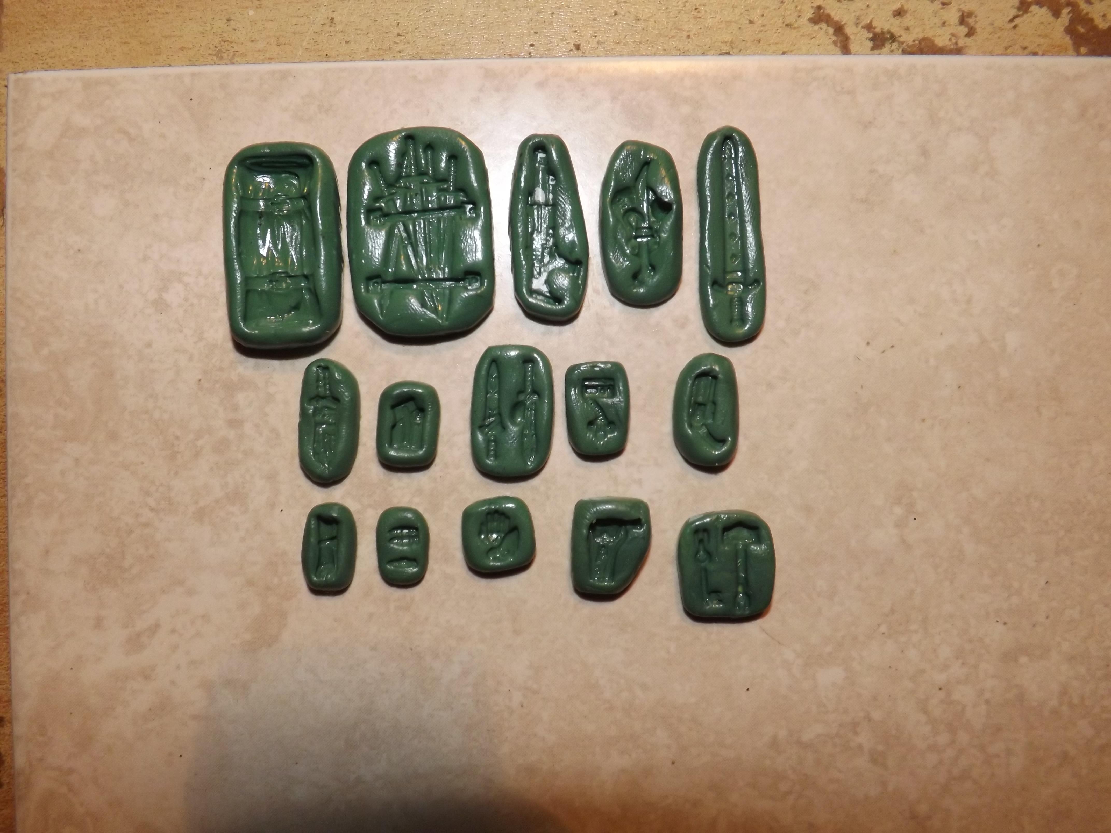 Green Stuff Molds (4)