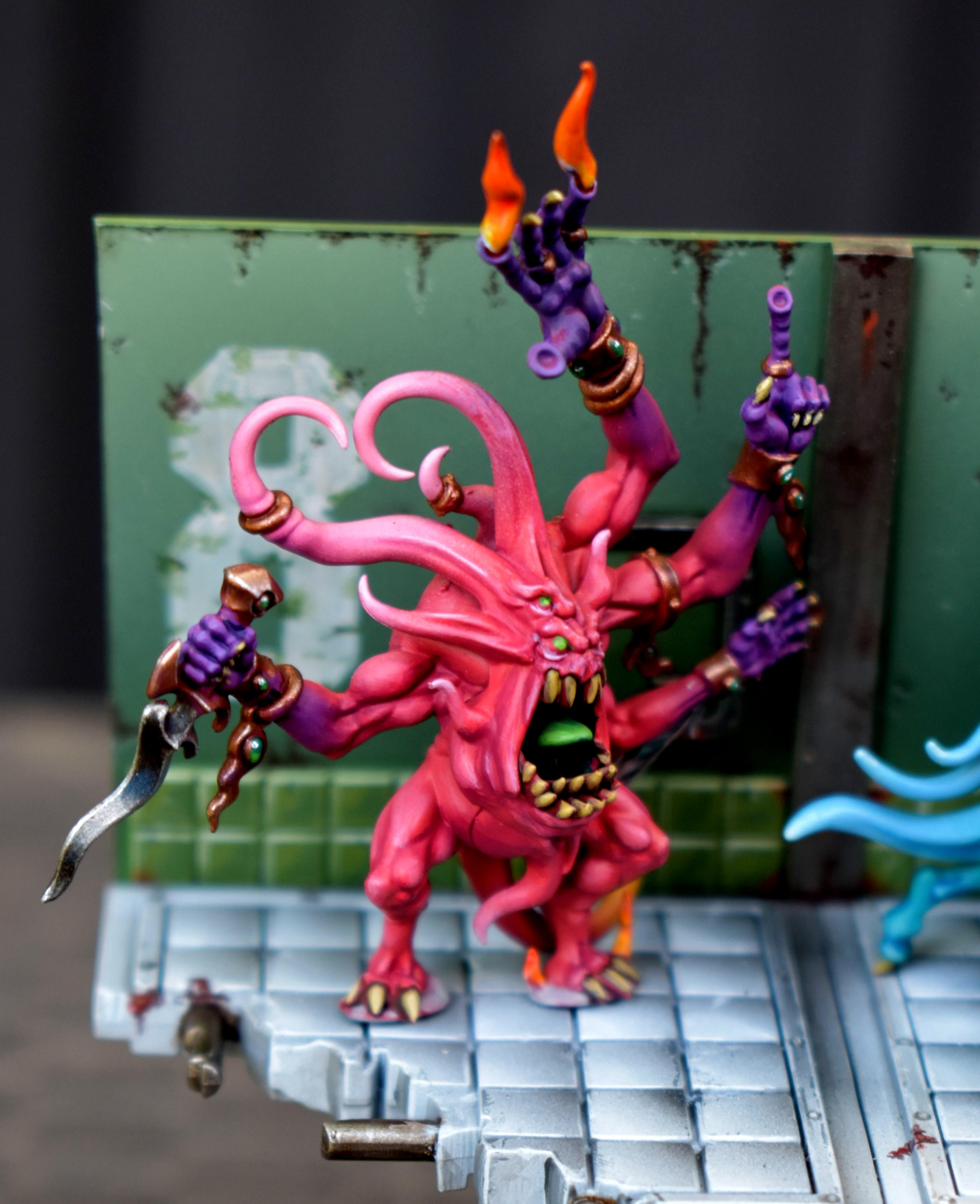 Astra Miltarum, Daemons, Diorama, Imperial Guard