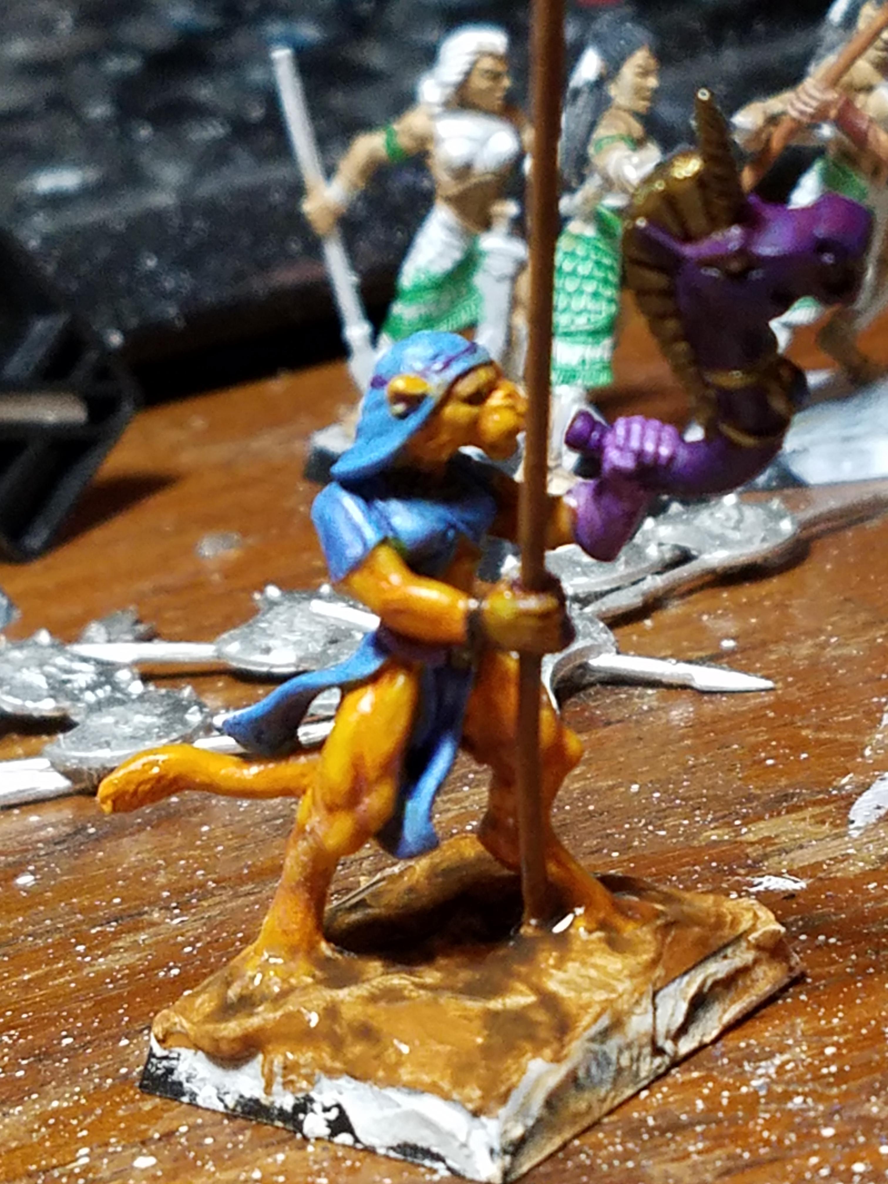 Catgirl, Conversion, Dakka Painting Challenge 2017, Pike, Reaper