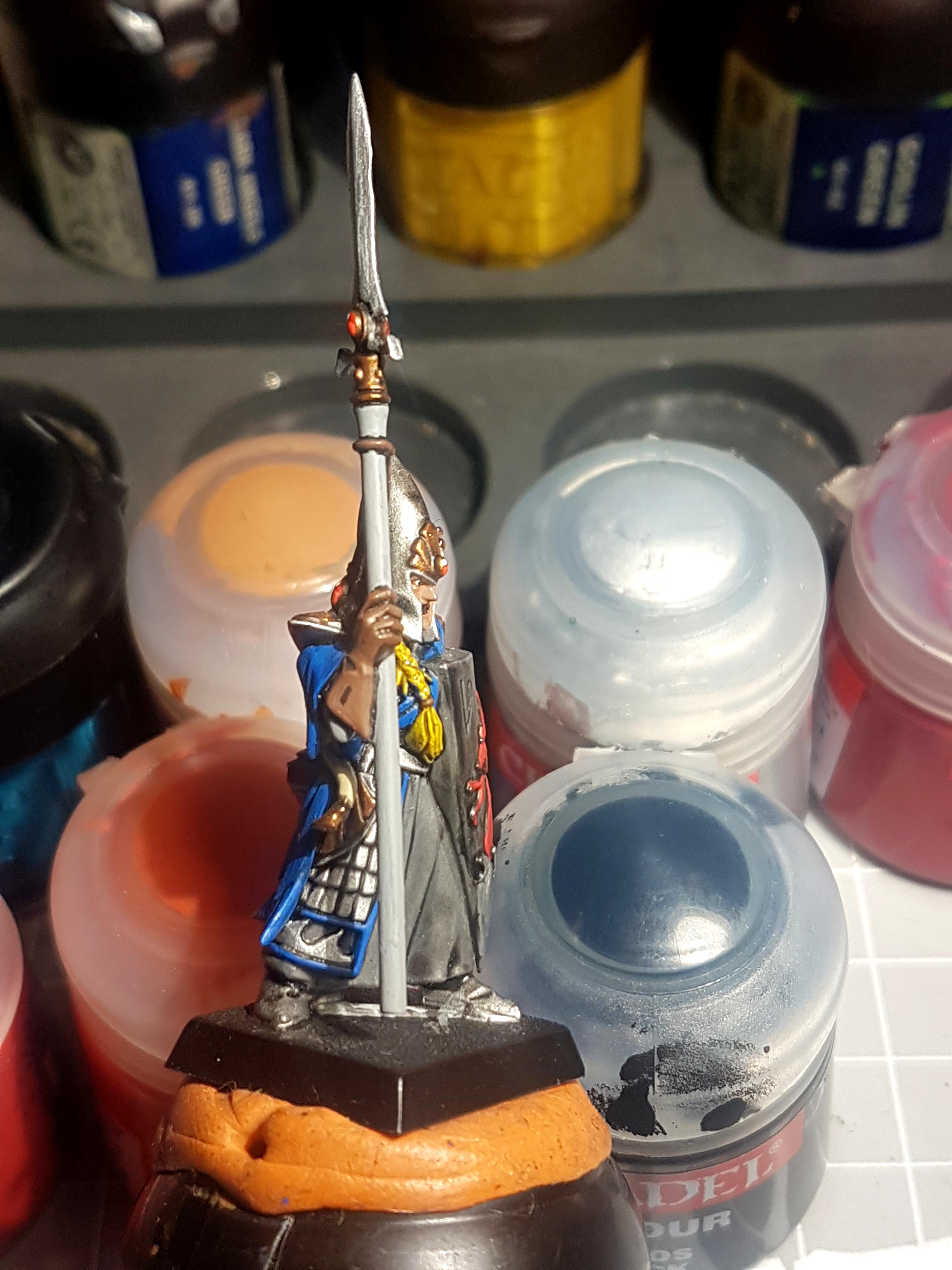 Sea Guard with Grey spear shaft
