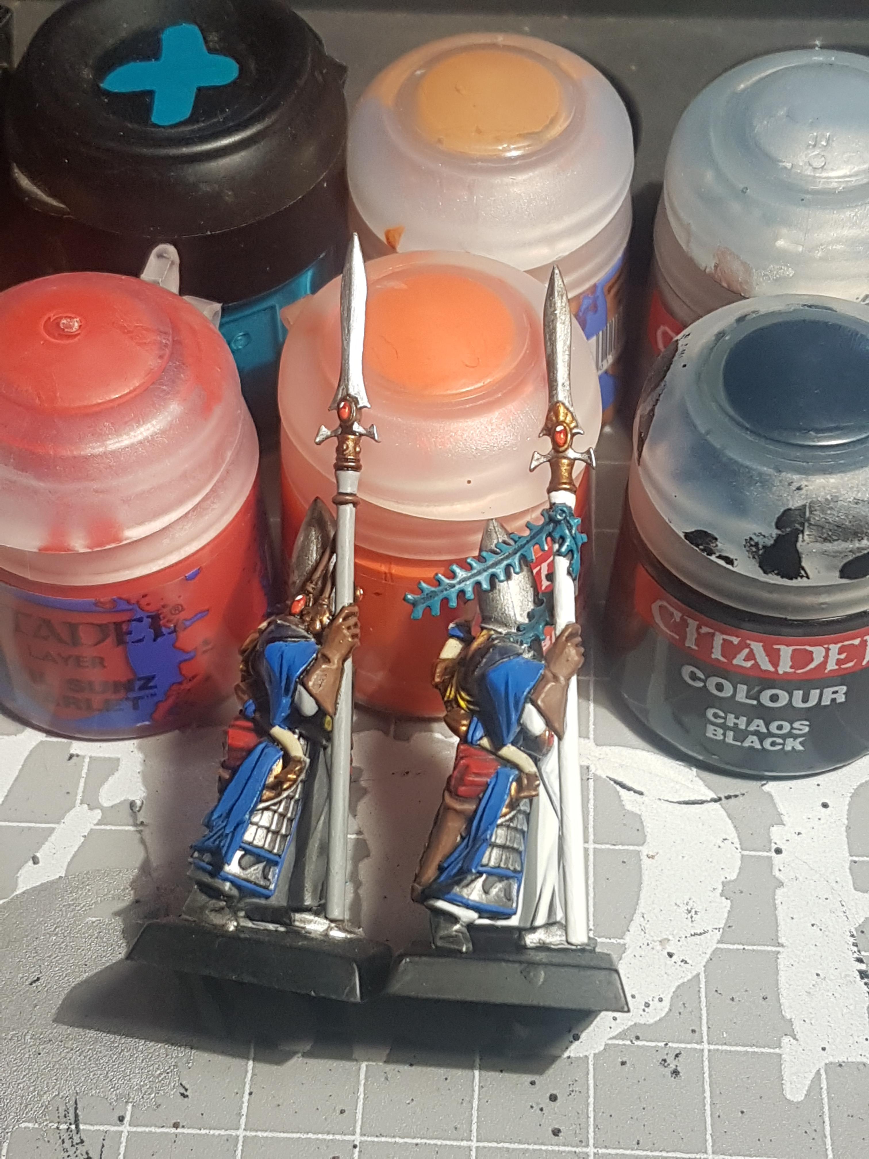 Sea Guard spear shaft color comparison