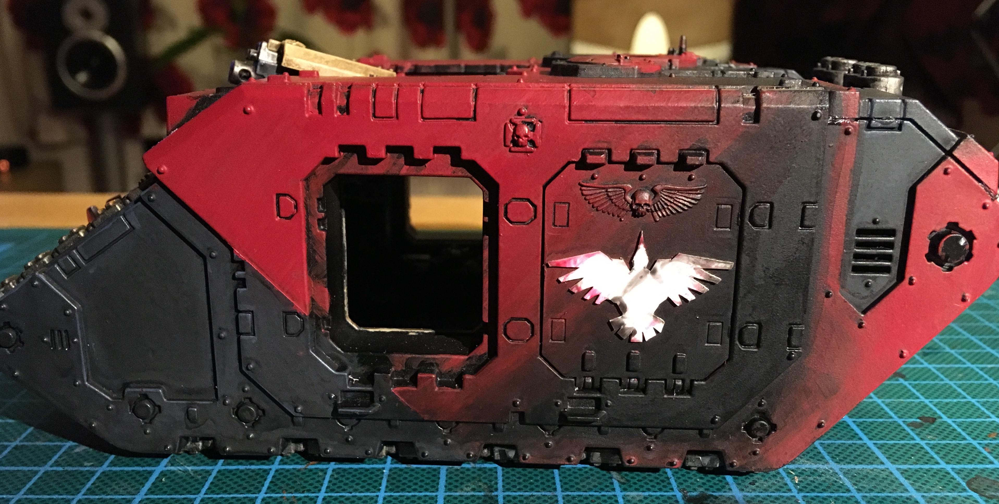 Blending, Blood Ravens, Land Raider