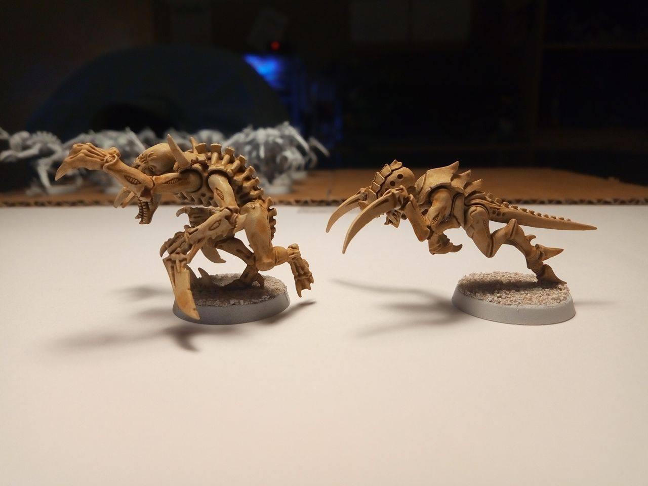 Tiamiya on the left and Screaming Skull on the right