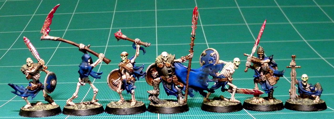 Age Of Sigmar, Blood, Dead, Sepulchral Guard, Skeleton. Shadespire, Undead