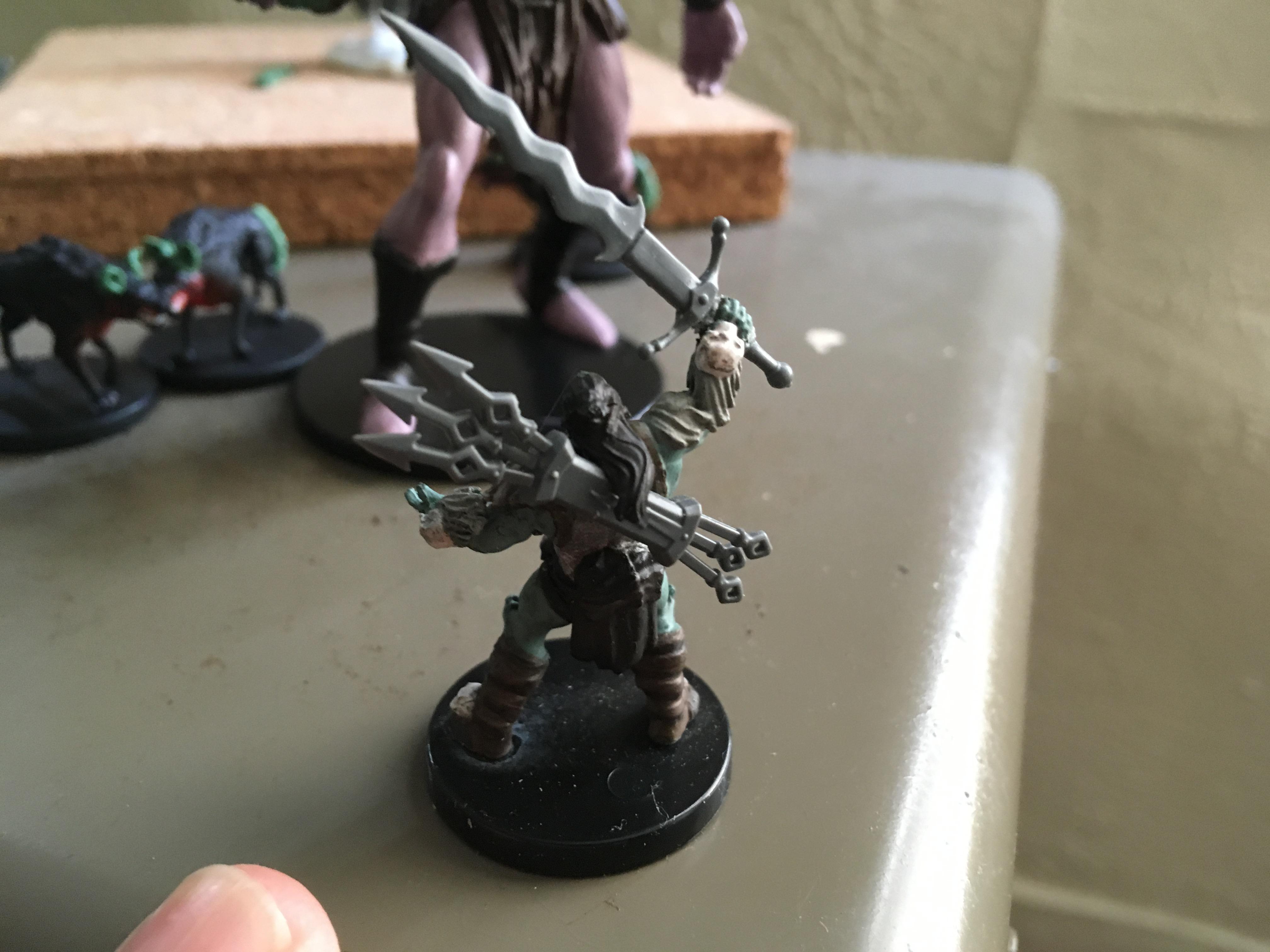 Dungeons And Dragons, Greatsword, Half-orc, Javelin, Kitbash, Orcs, Orks, Pathfinders, Savage Worlds