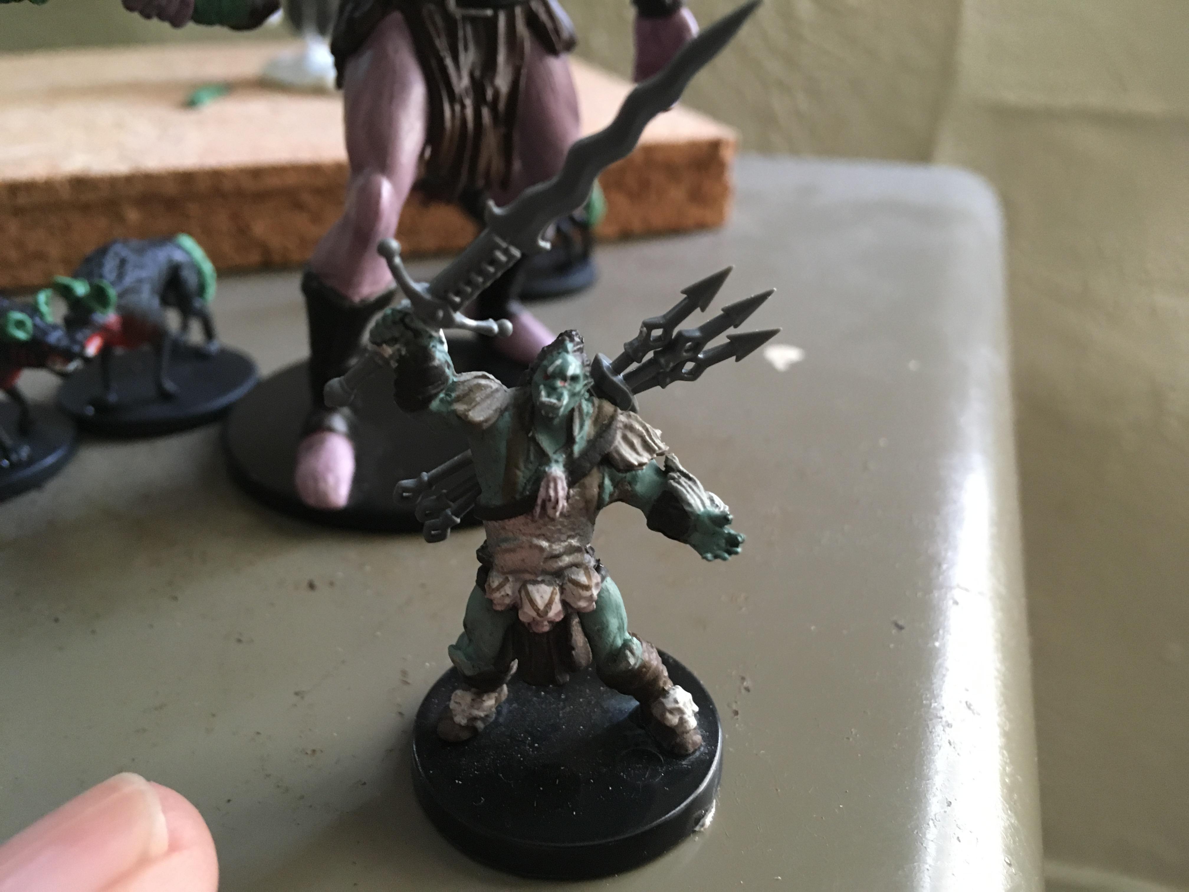 Dungeons And Dragons, Greatsword, Half-orc, Javelin, Kitbash, Orcs, Orks, Pathfinders, Savage Worlds