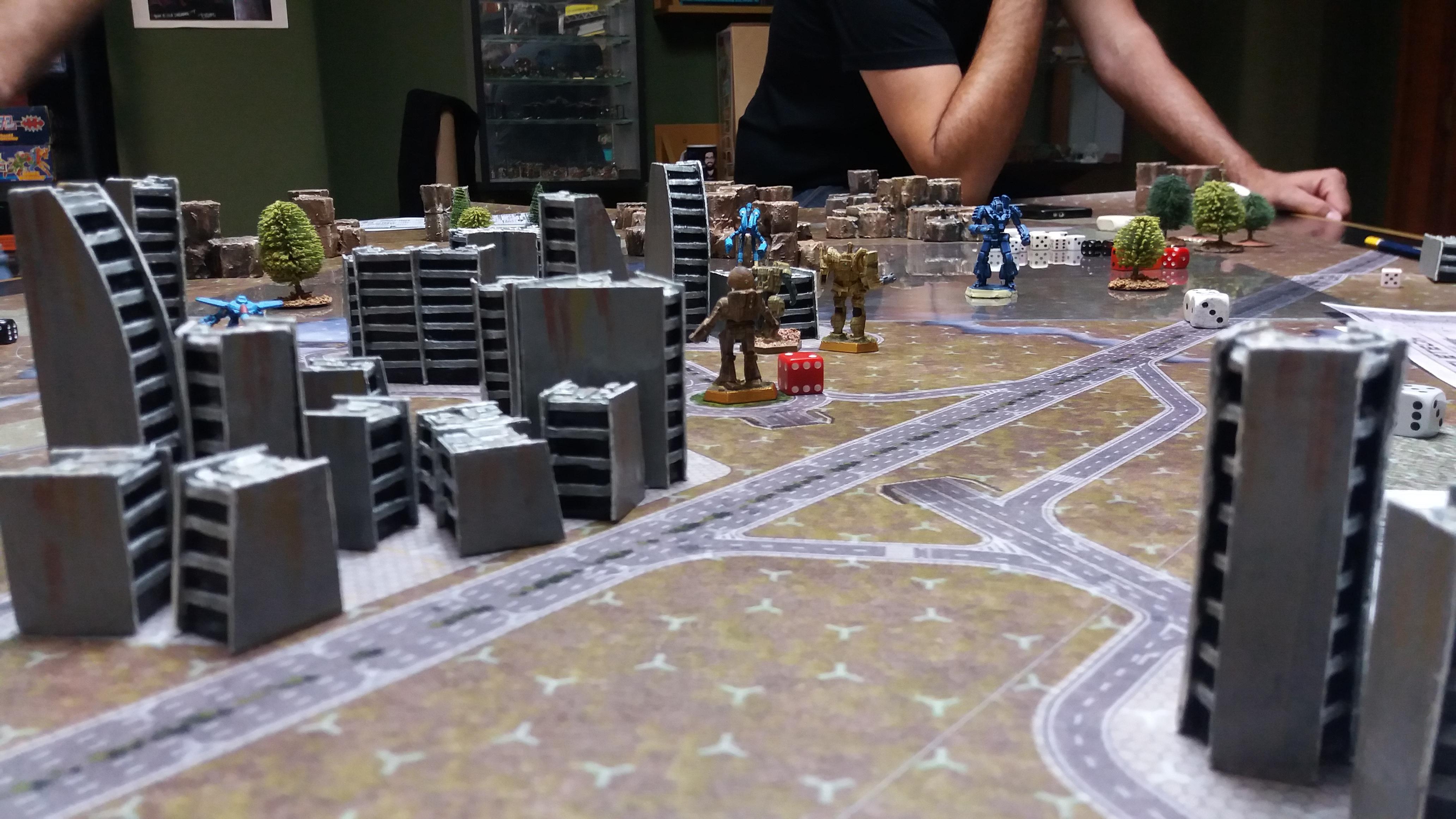 My first Battletech game
