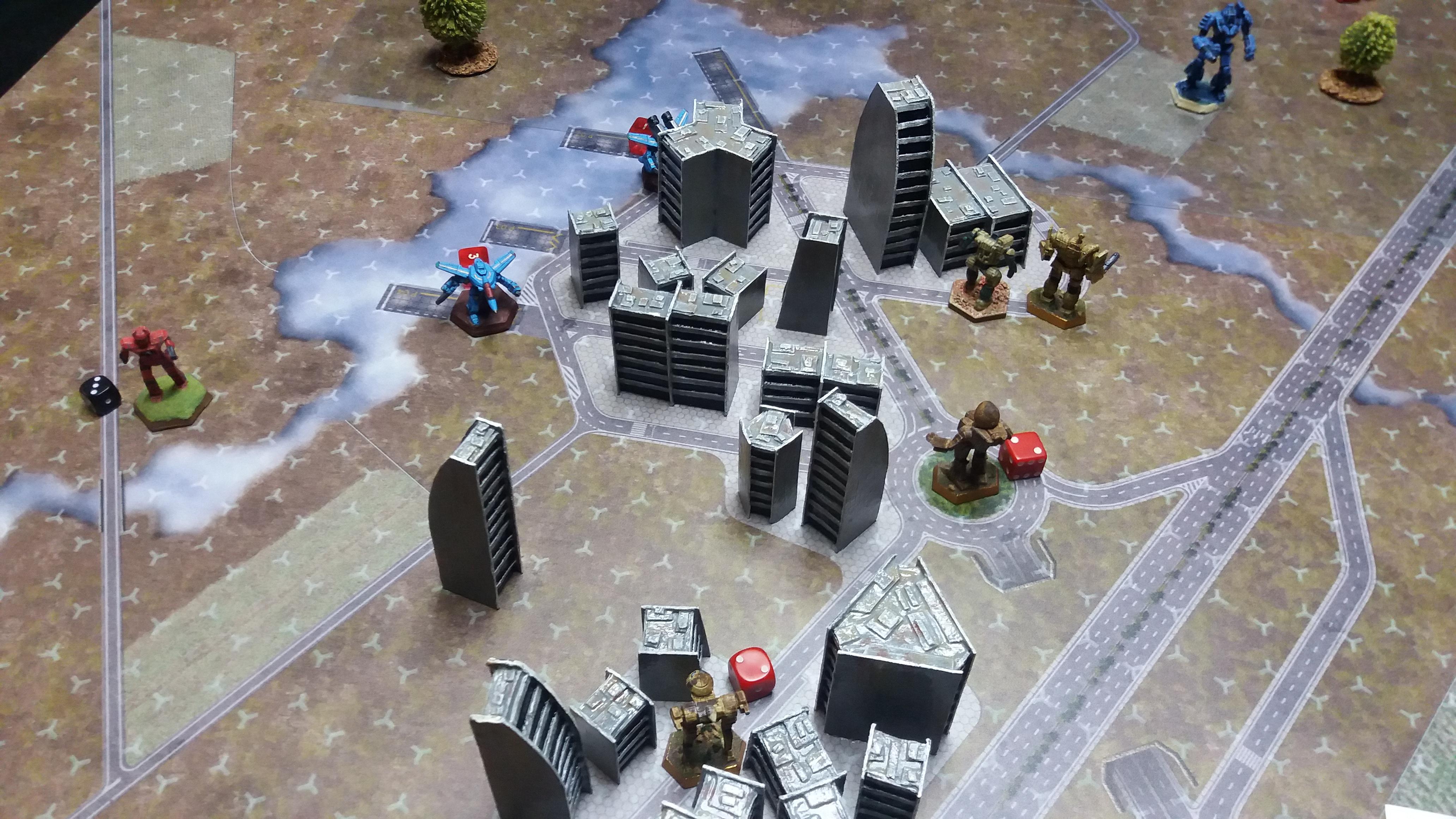 My first Battletech game
