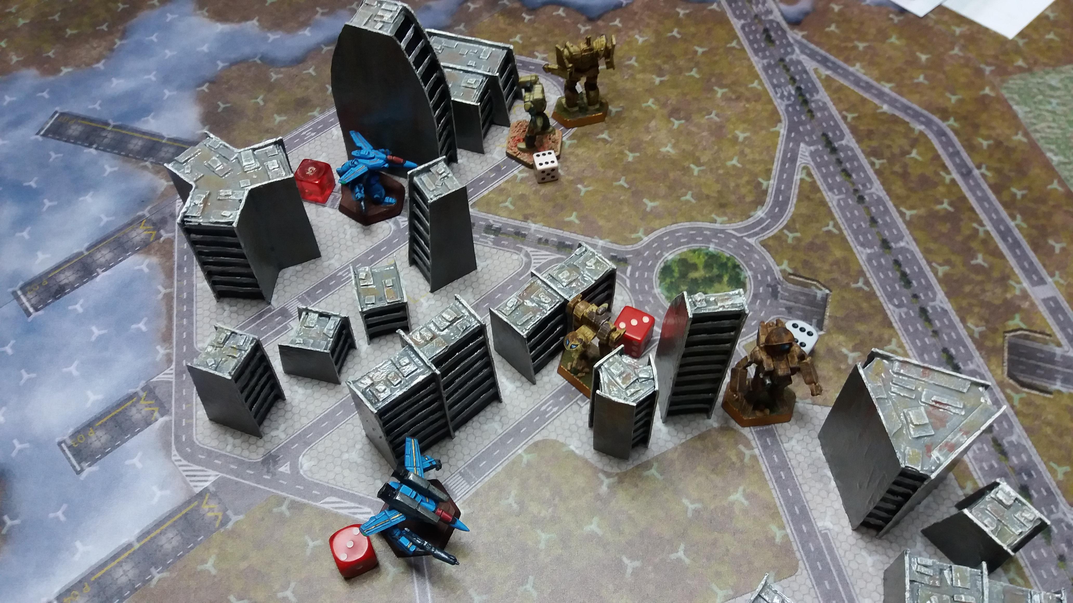 My first Battletech game