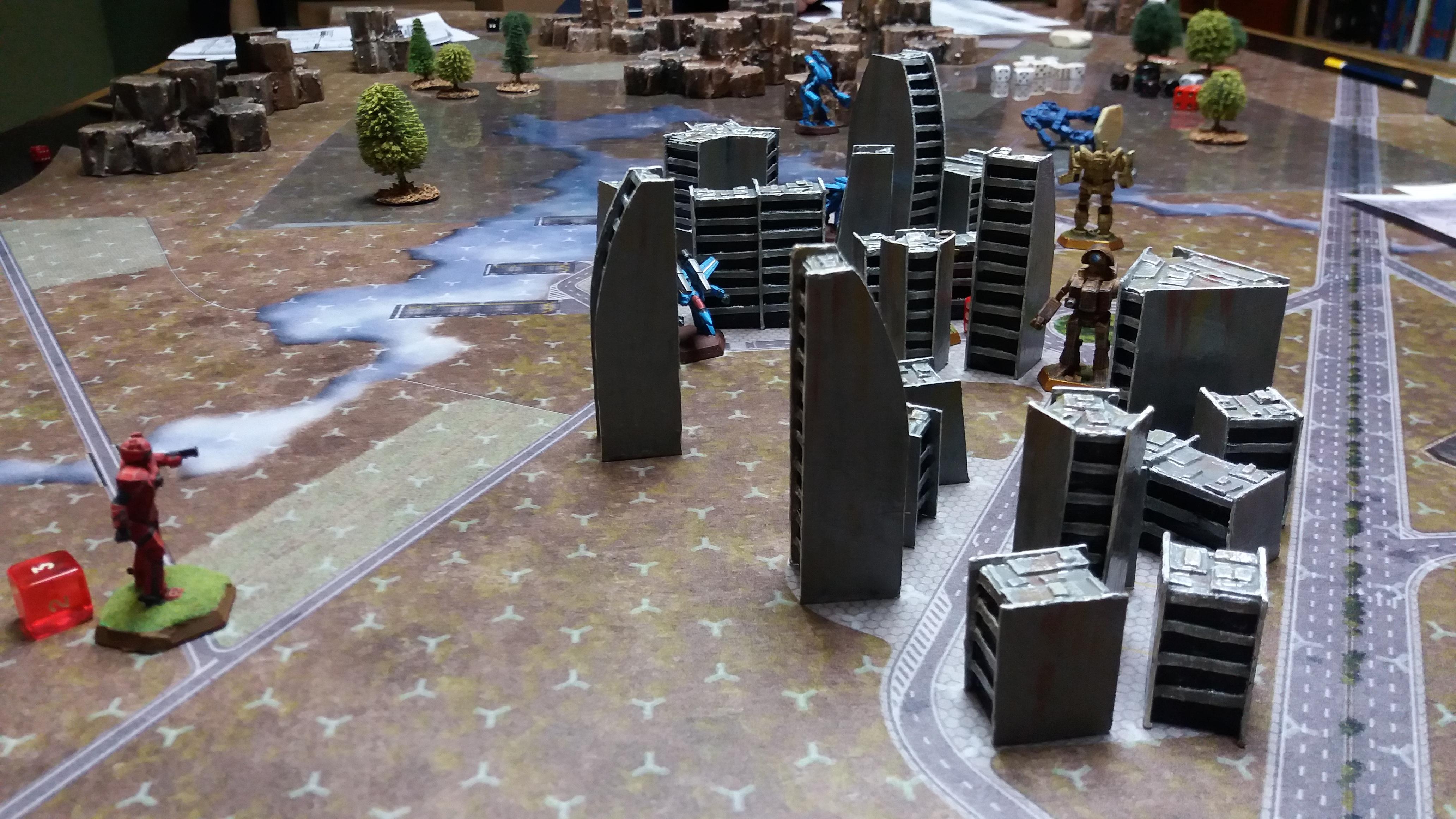My first Battletech game