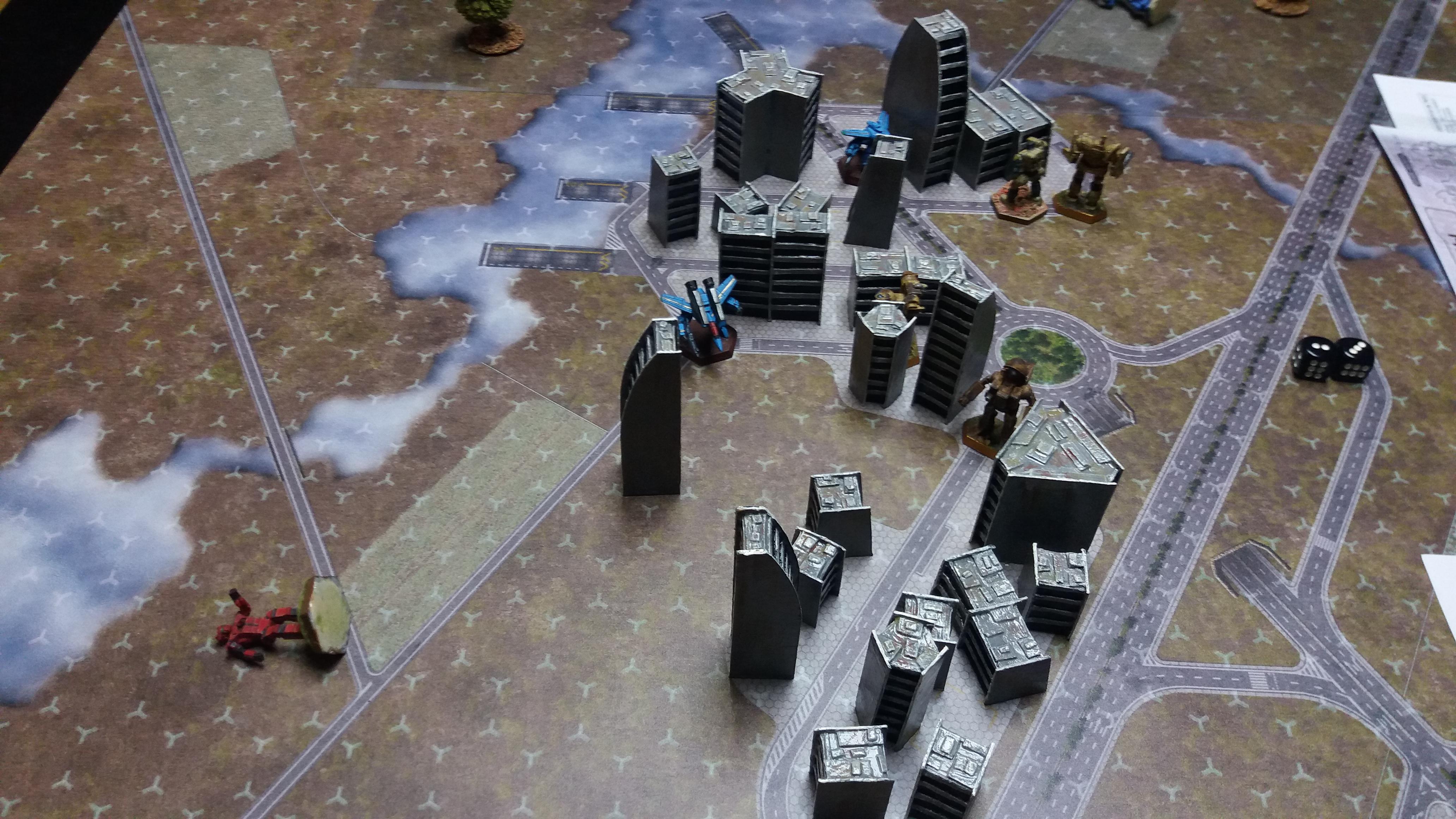 My first Battletech game