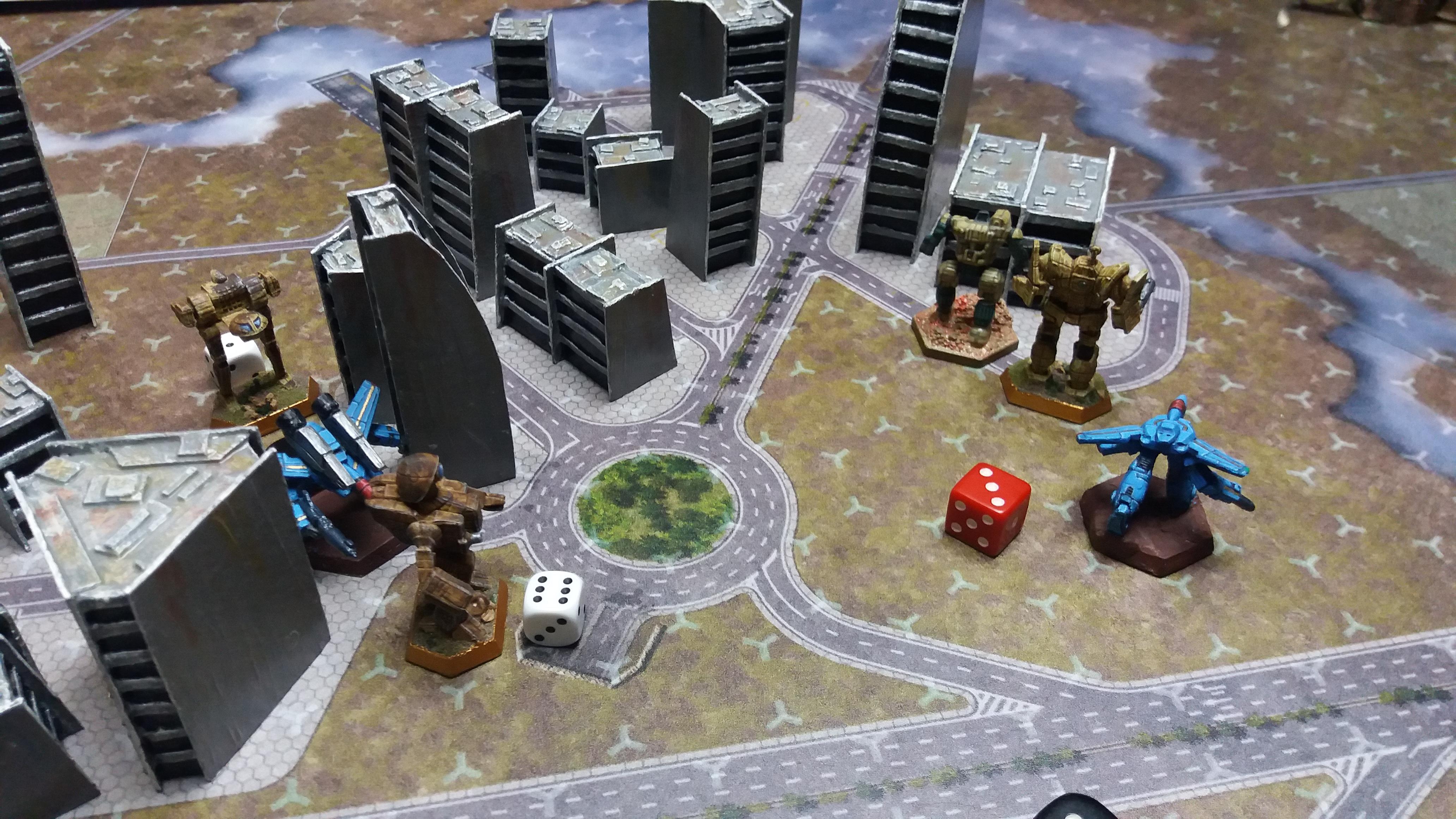 My first Battletech game