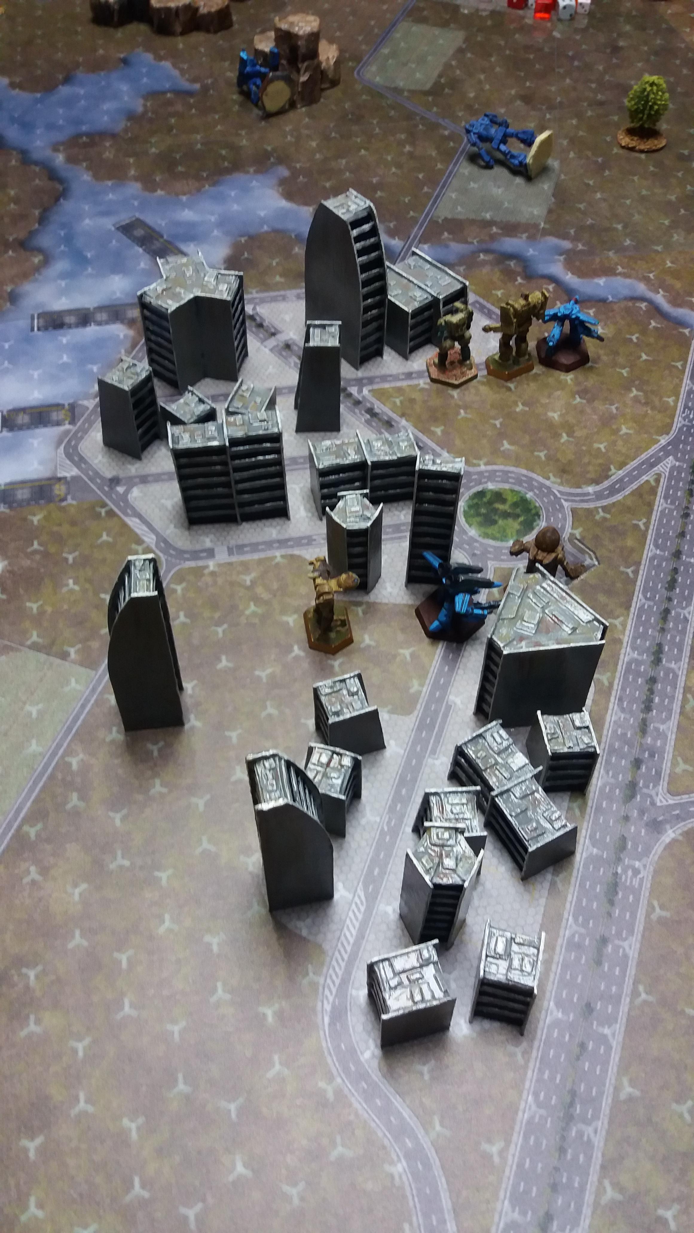 My first Battletech game