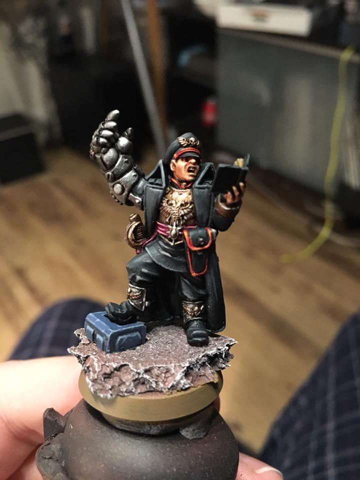 Astra Militarum, Cadians, Commissar, Imperial Guard