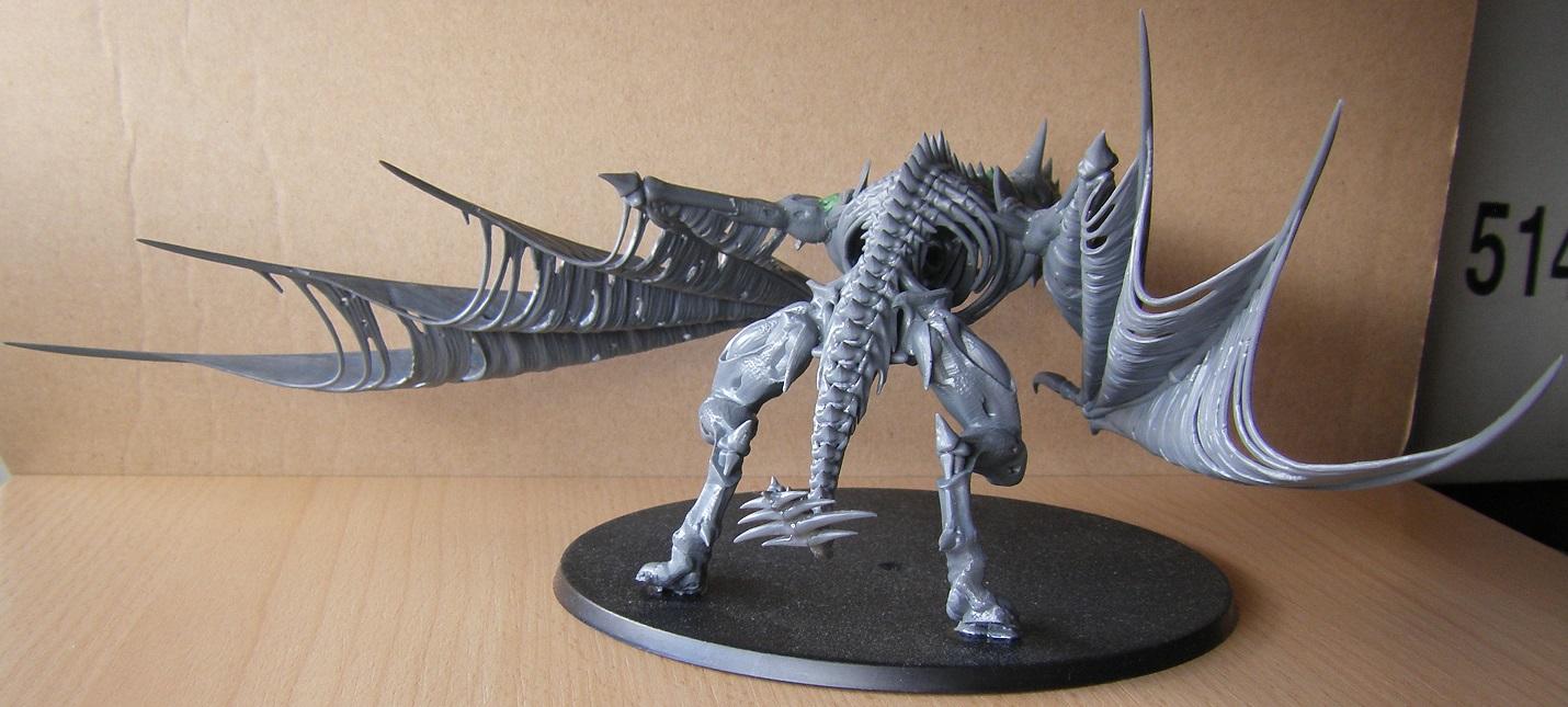 Tipsy the Zombie Dragon WIP