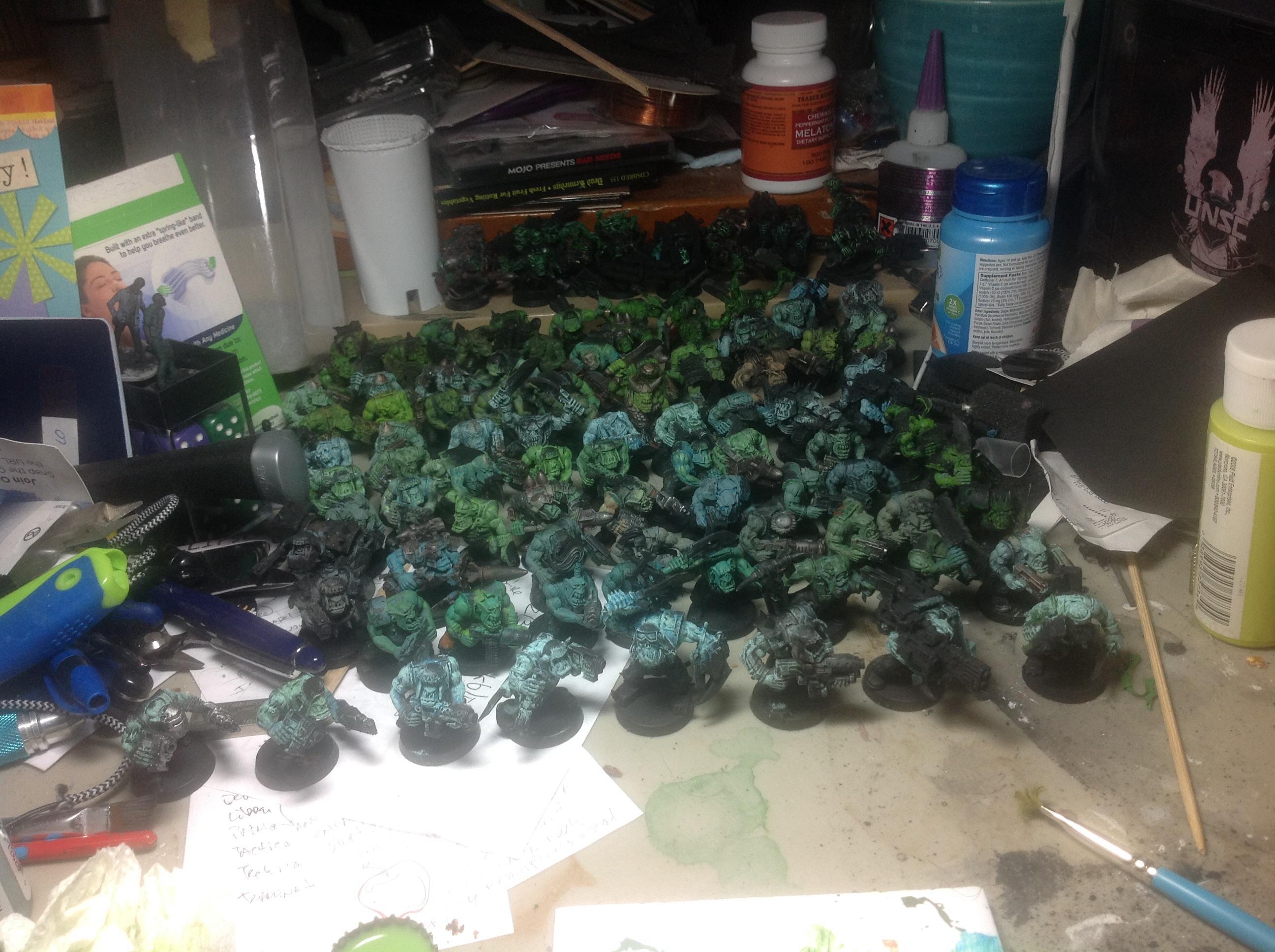 Boy, Boys, Horde, Orks, Pip, Skin, Waaazag, Warboss_waaazag, Warhammer 40,000, Warhammer Fantasy