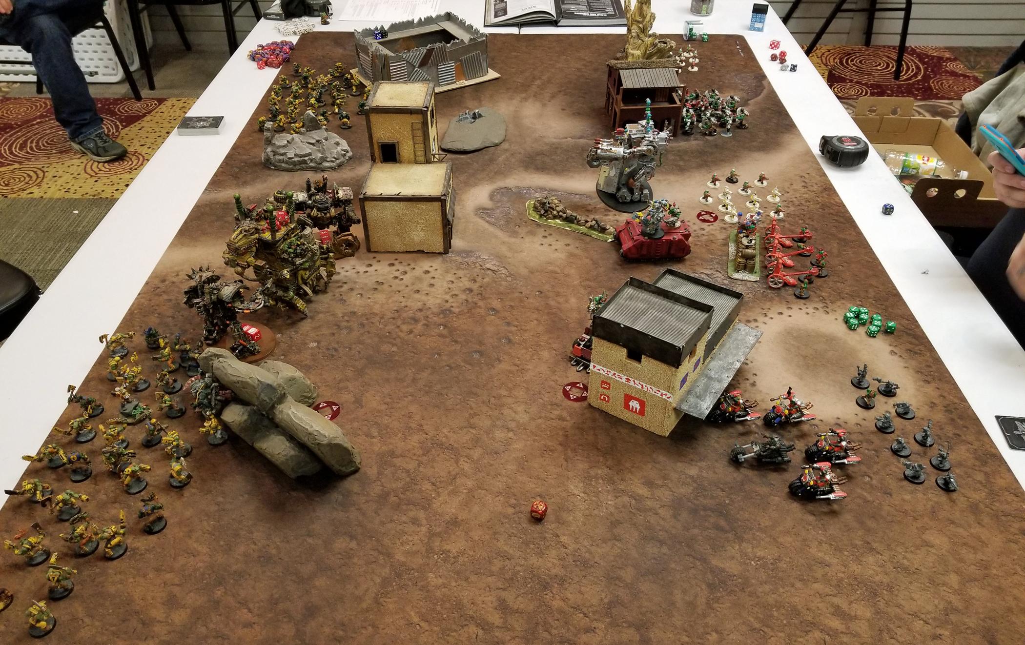 Battle Report, Orks, Warhammer 40,000