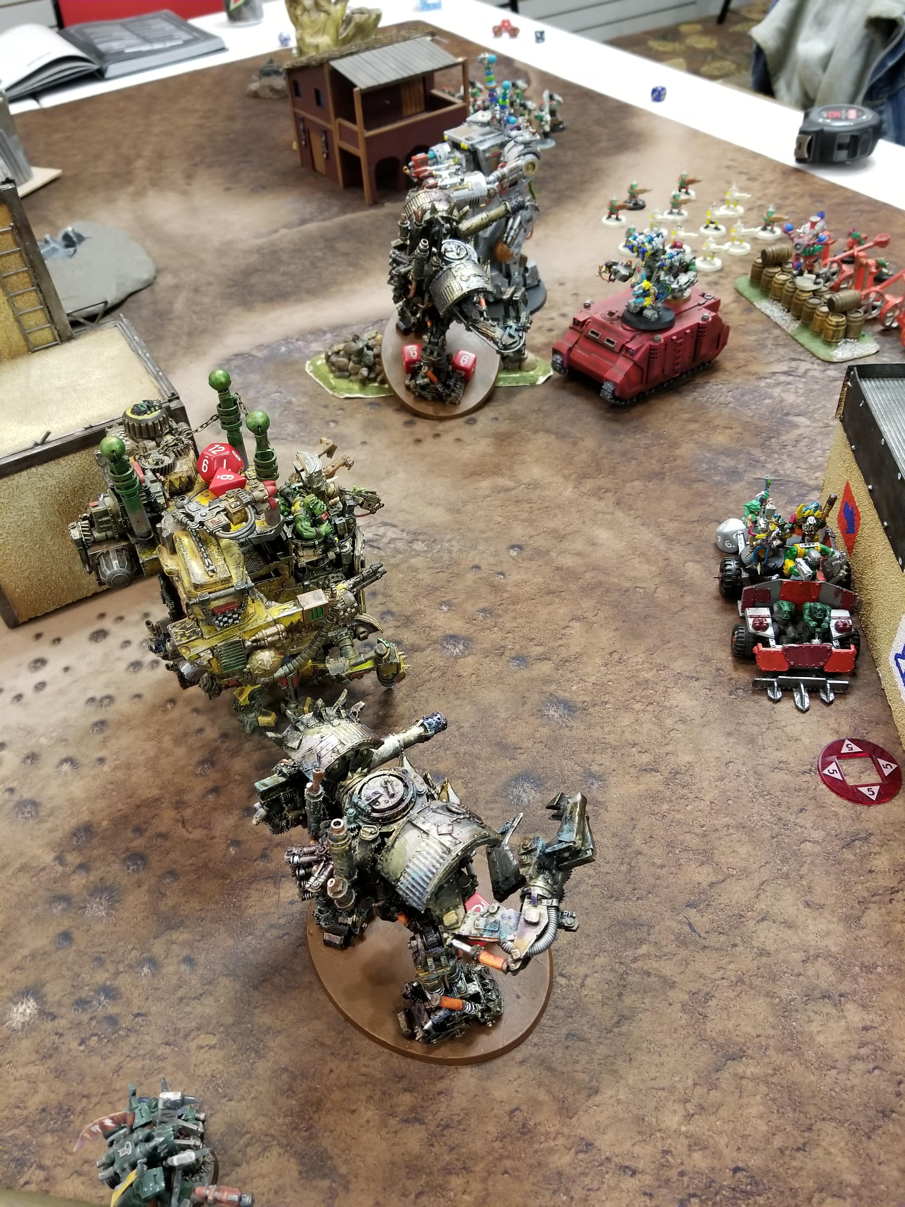 Battle Report, Orks, Warhammer 40,000