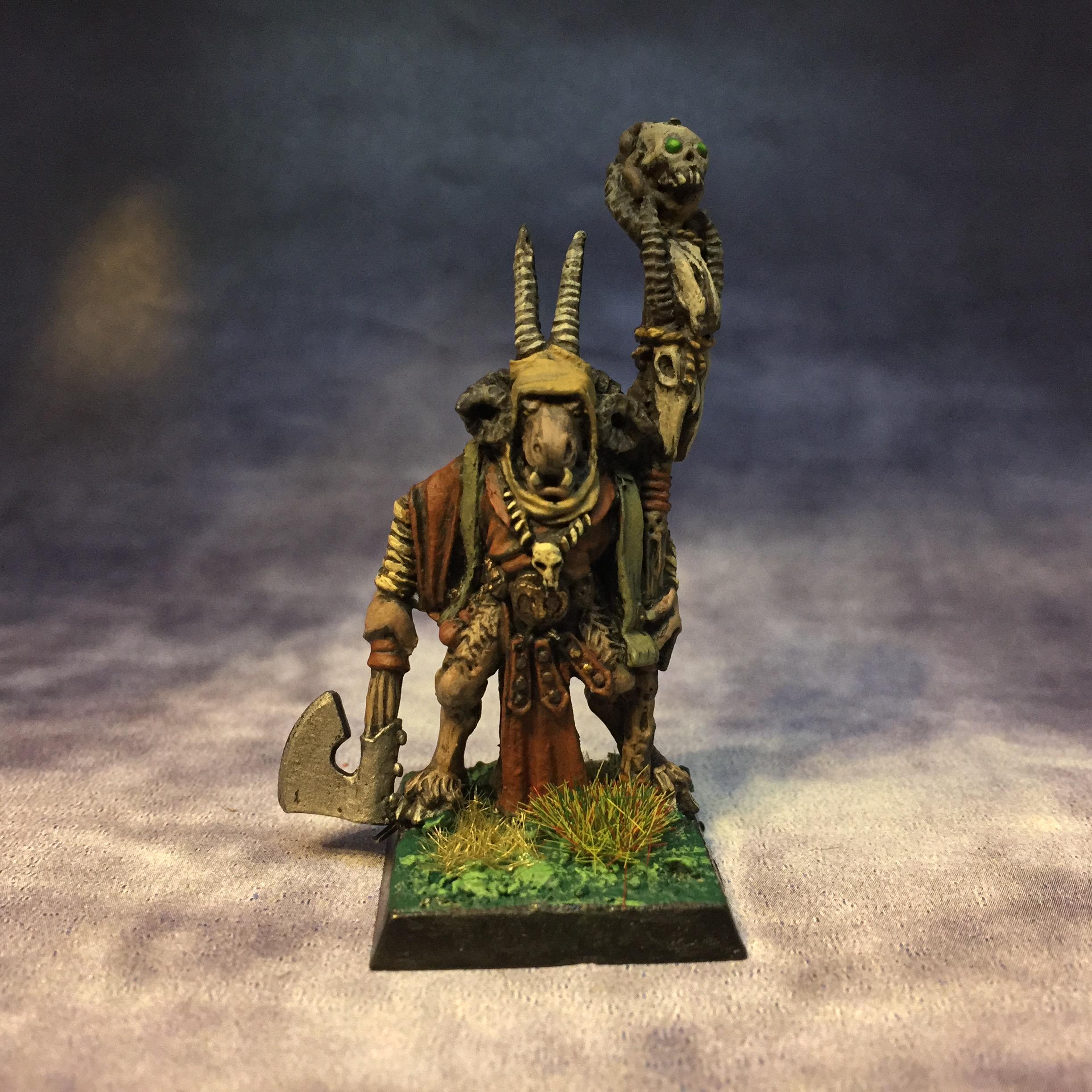 Beastmen, Chaos, Citadel, November 2017, Oldhammer, Realm Of Chaos, Shaman