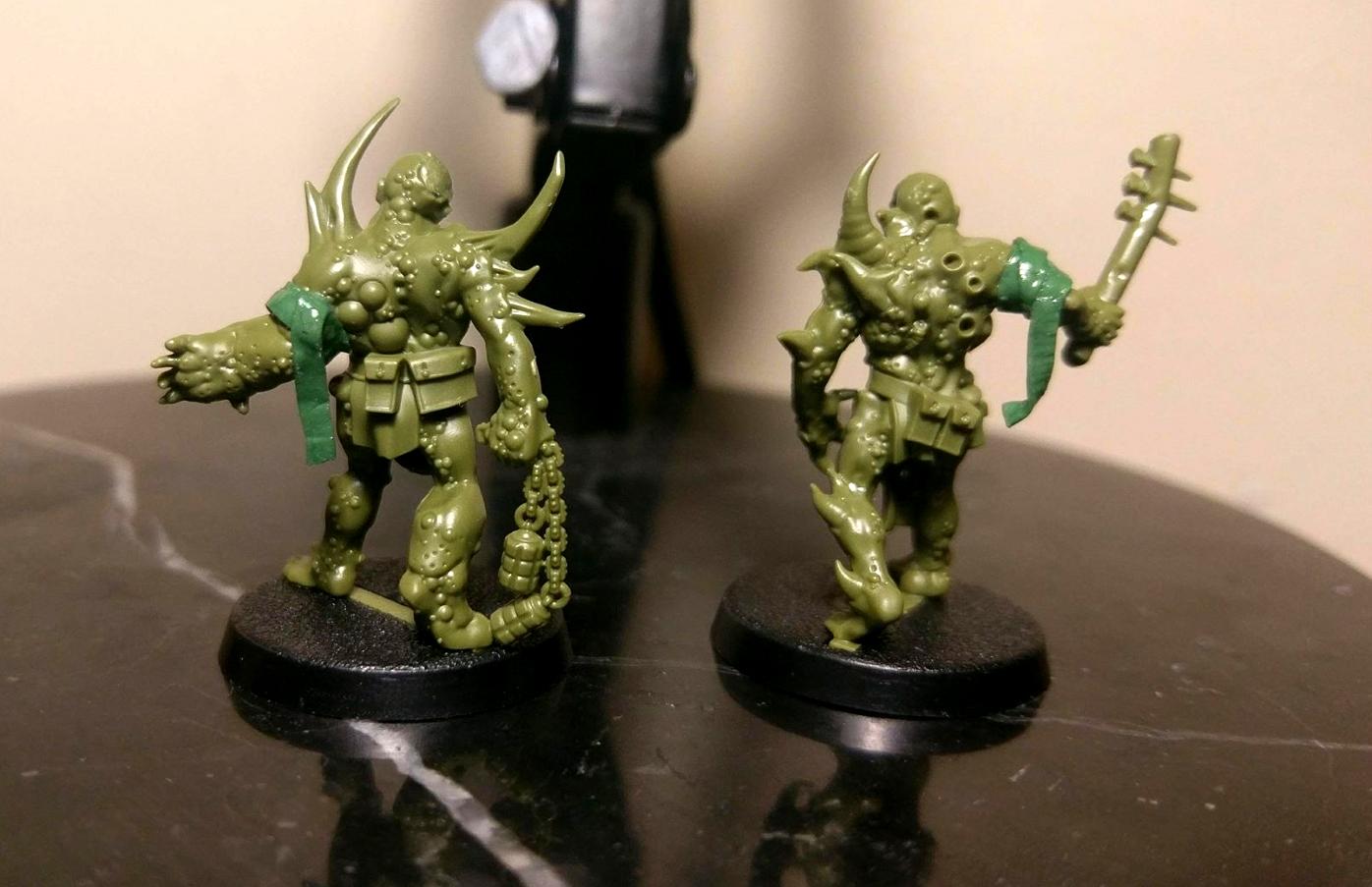 Breathers, Chaos, Coils, Conversion, Death Guard, Helmets, Masks, Nurgle, Pox Walker, Spikes, Tentacle, Warhammer 40,000