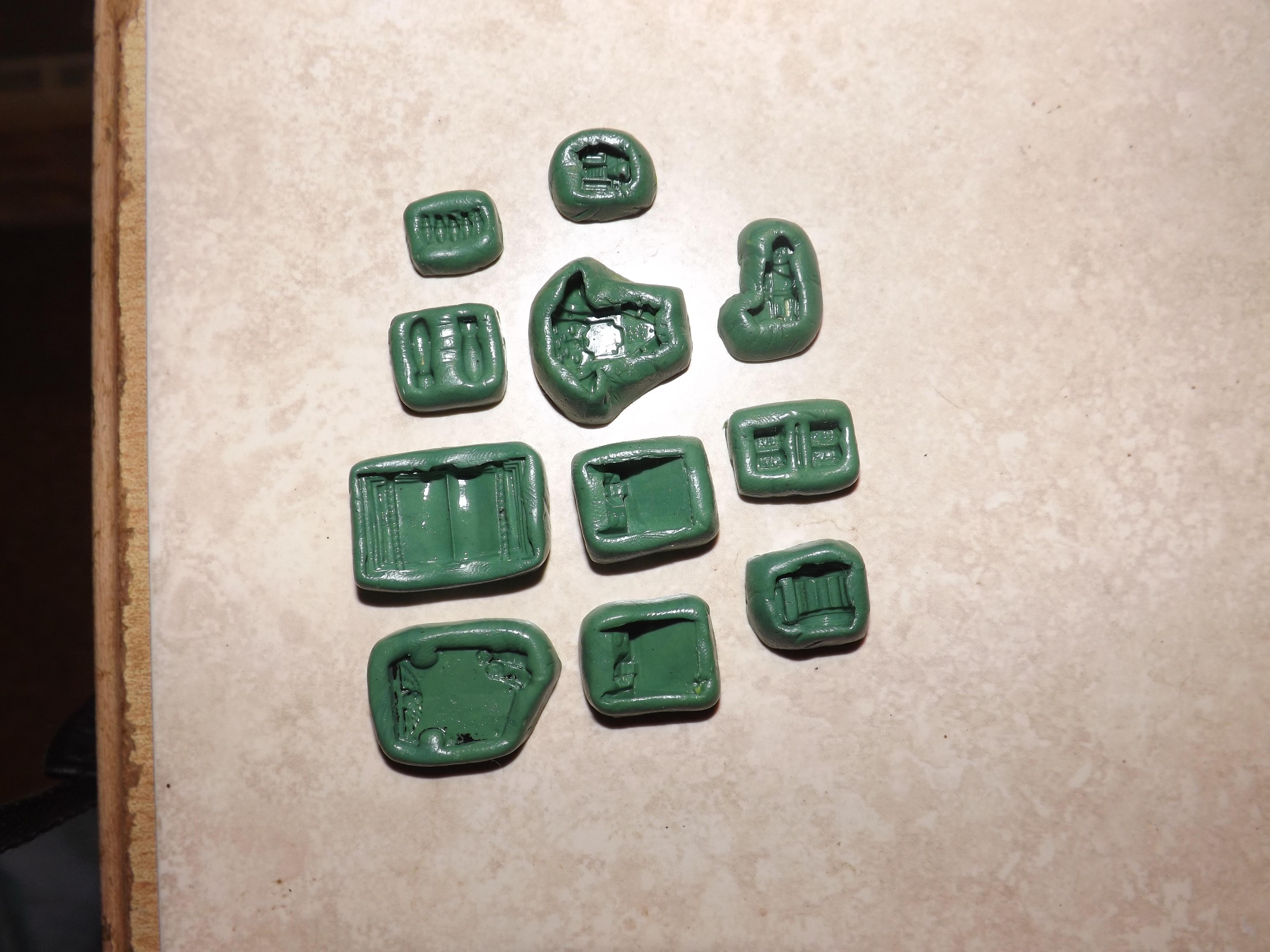 Green Stuff Molds (5)