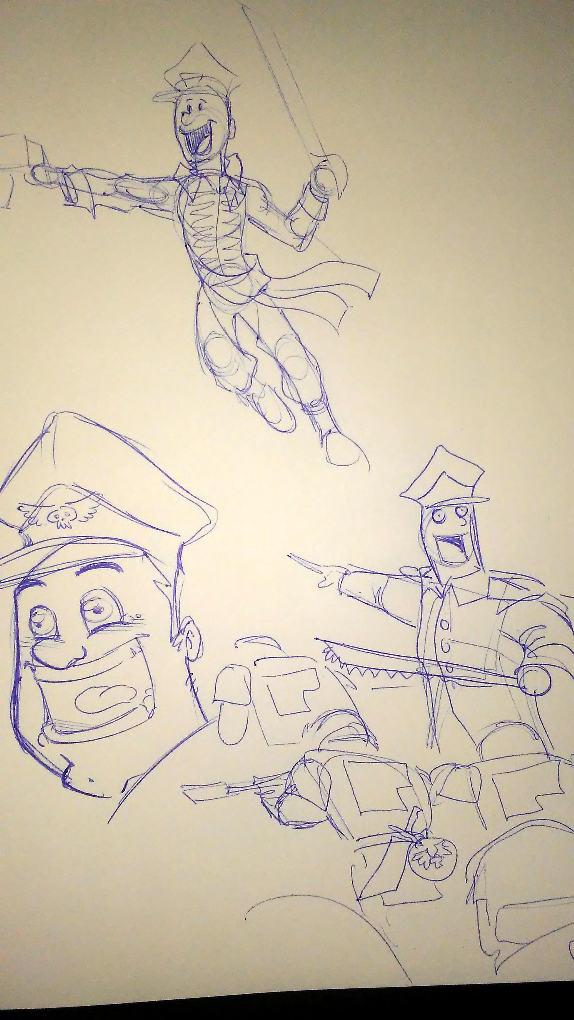 Cartoon, Commissar, Imperial Guard, Nigel Farage