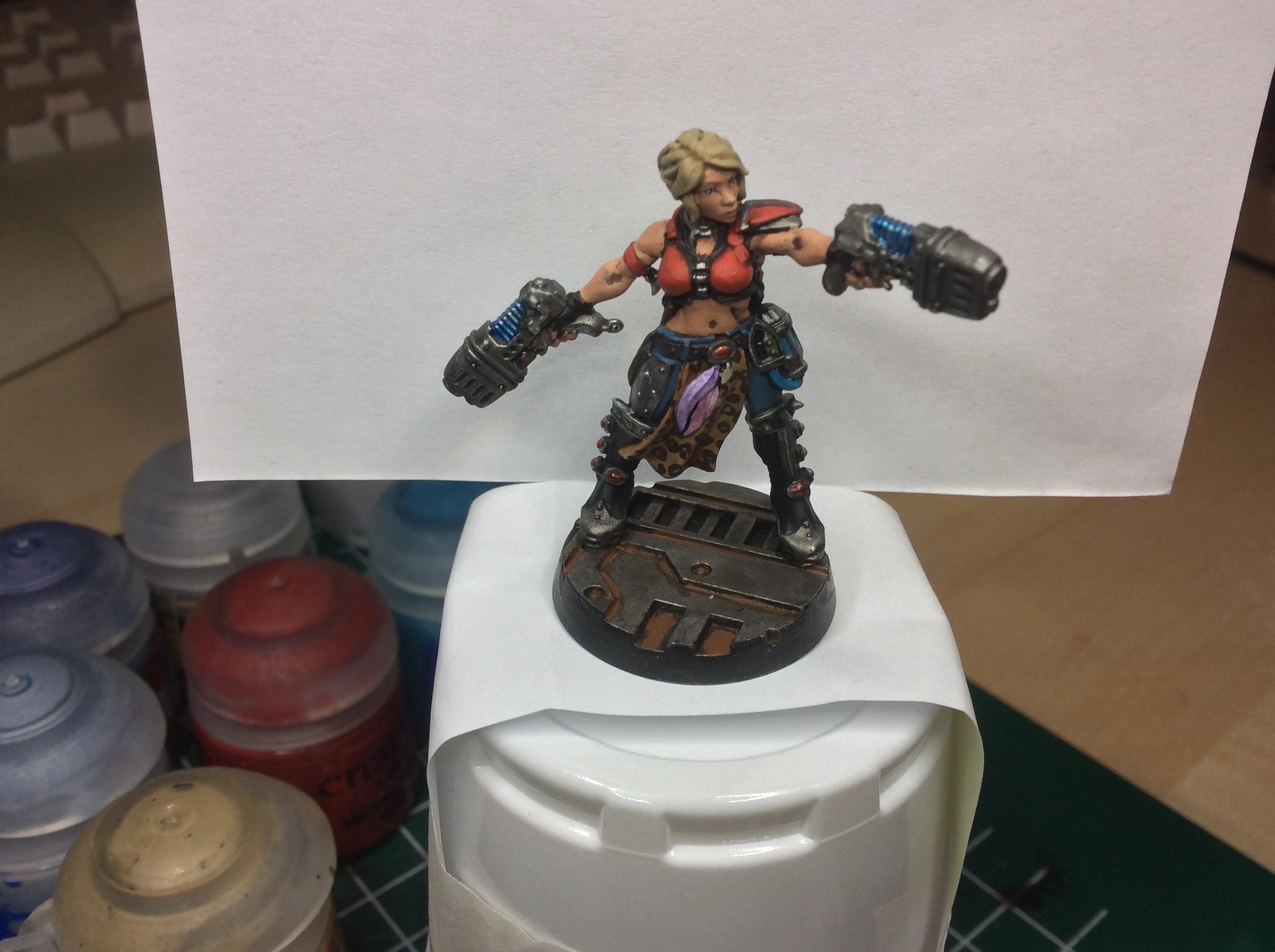 Escher, Necromunda, Statuesque Miniatures, Warhammer 40,000