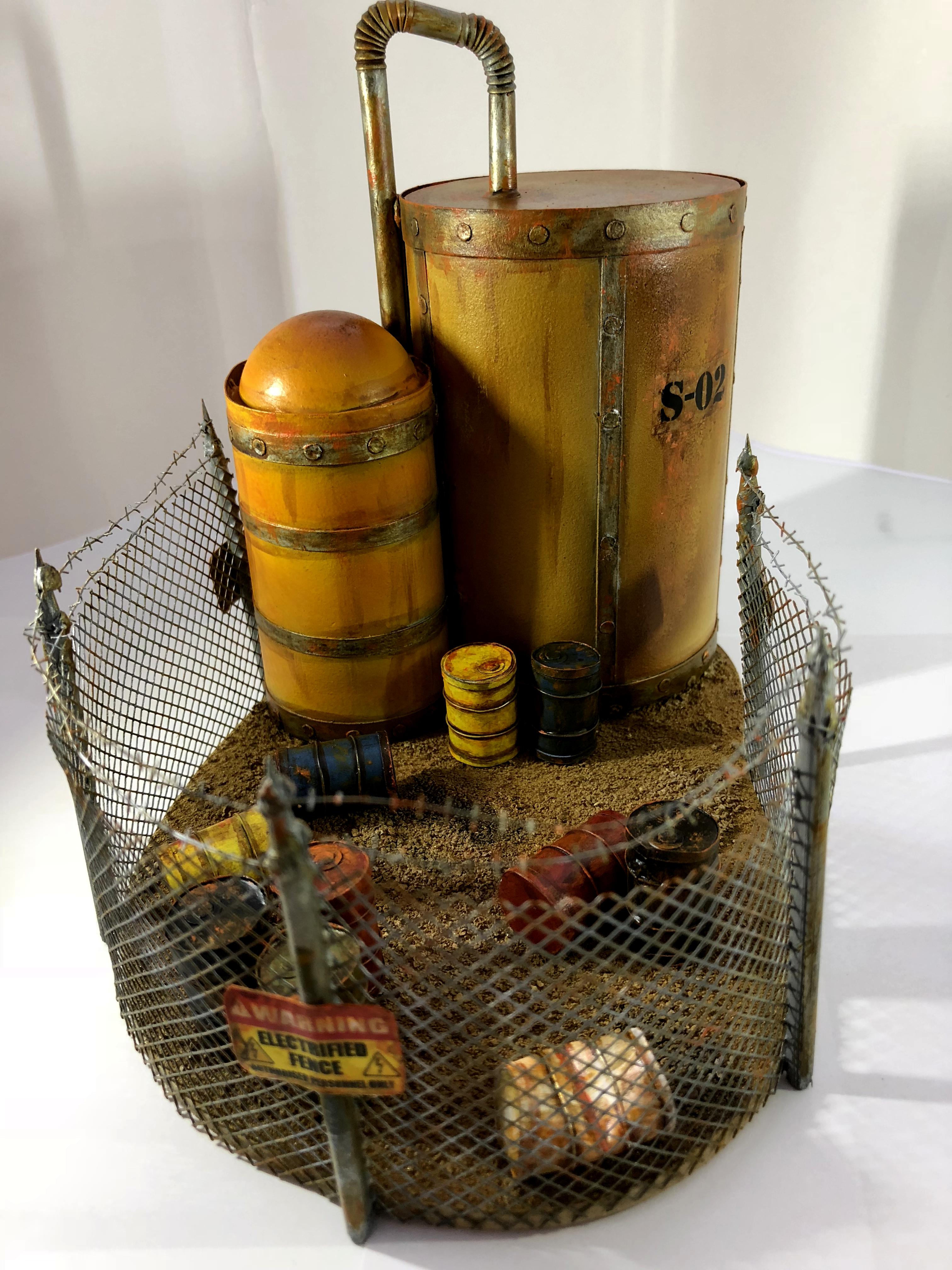 Storage, Tank, Terrain, Tower, Weathered