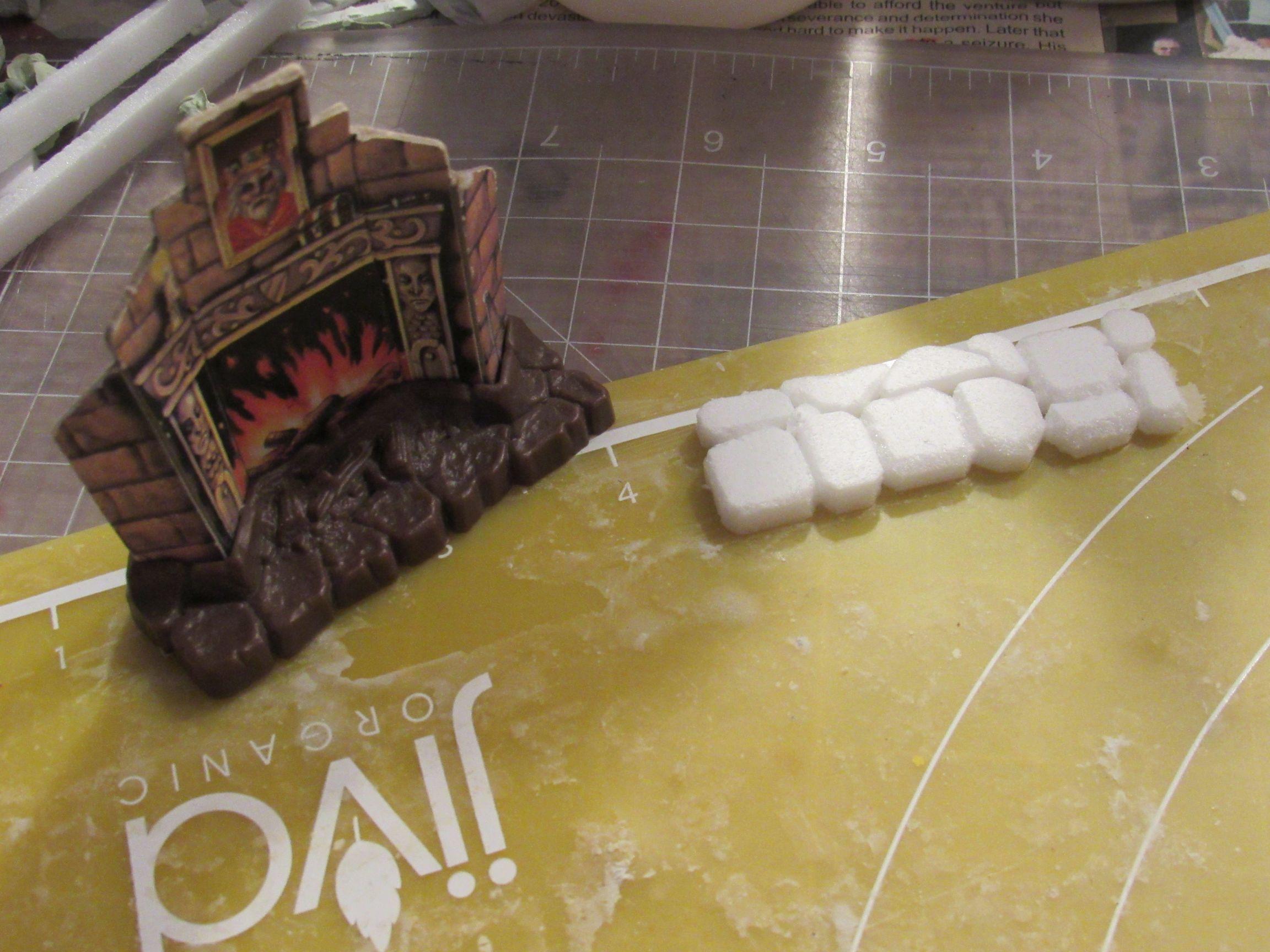 fireplace base