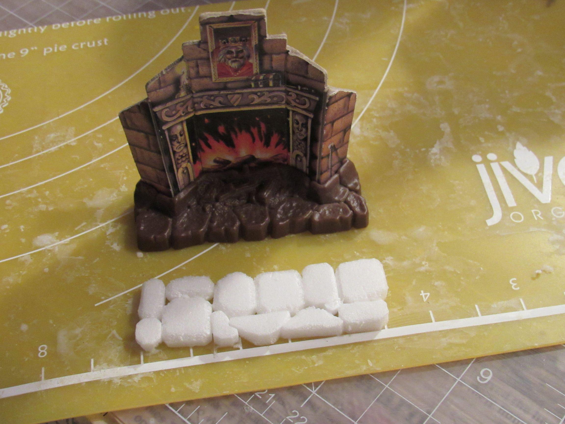 fireplace base