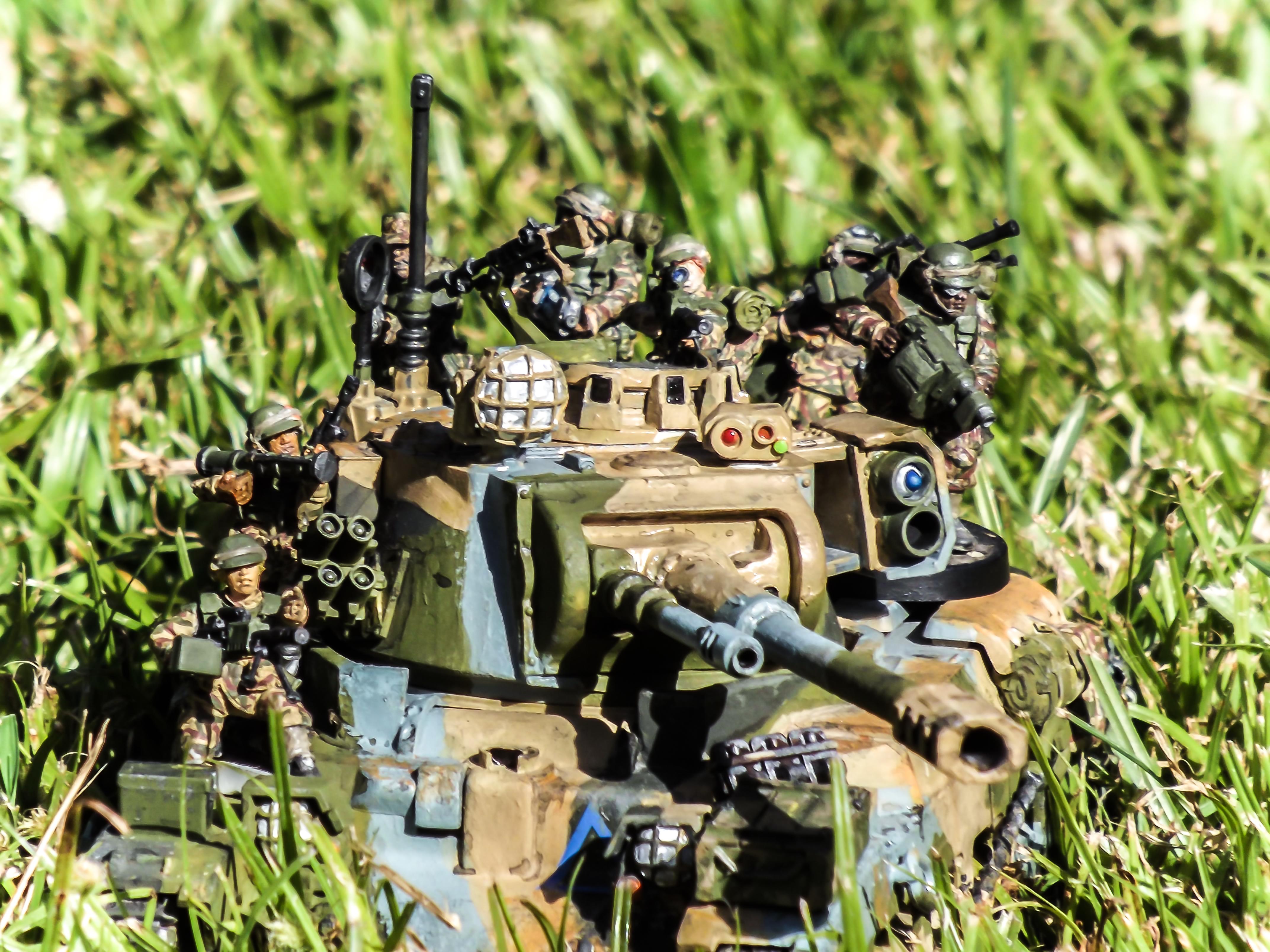 Arcadians, Conversion, Guardwomen, Imperial Guard, Infantry, Matilda, Tank, Victoria Minatures