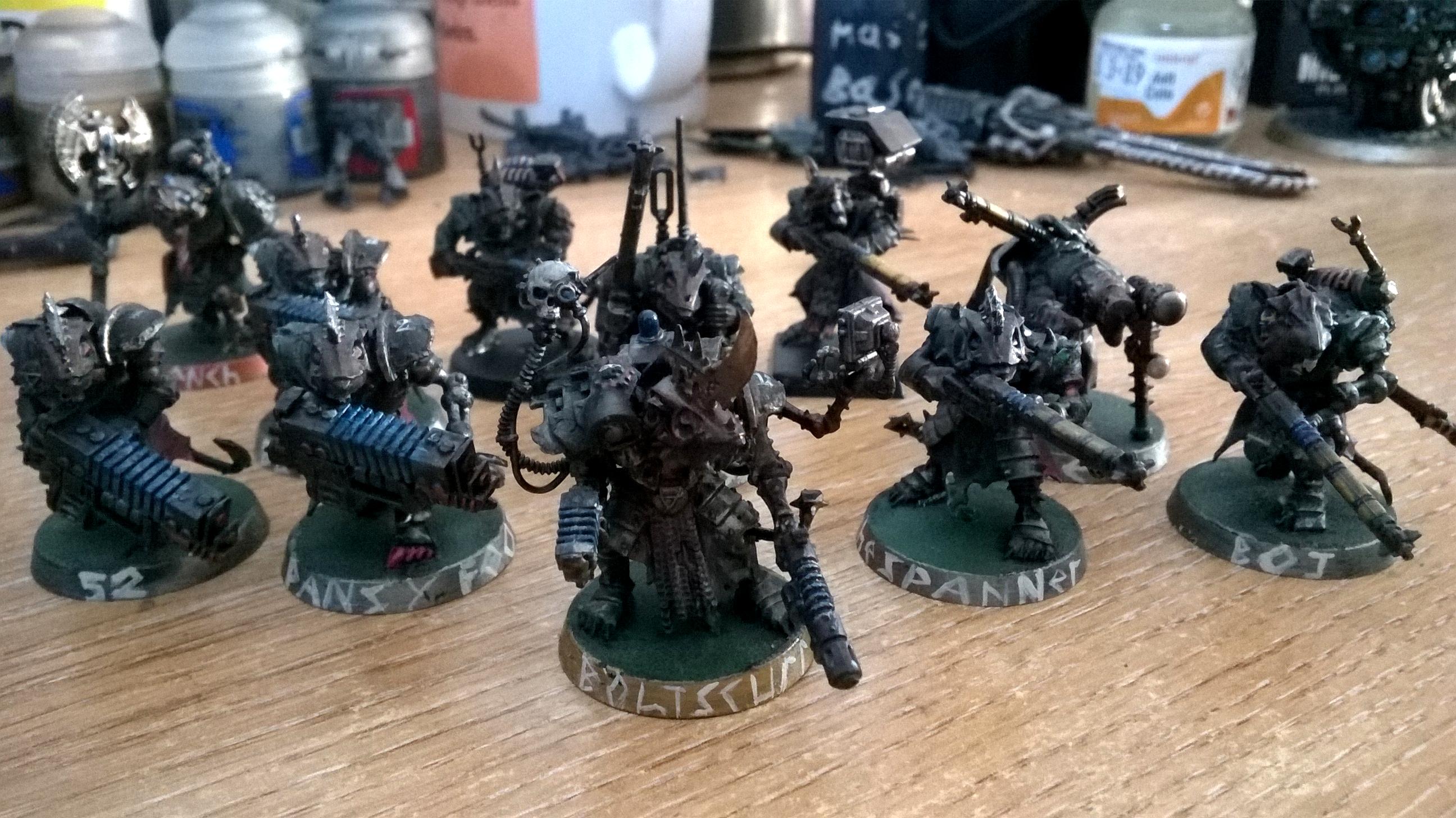 Adeptus Mechanicus, Admech, Kitbash, Morskitarii, Shadow War, Skaven, Skitarii, Stormvermin