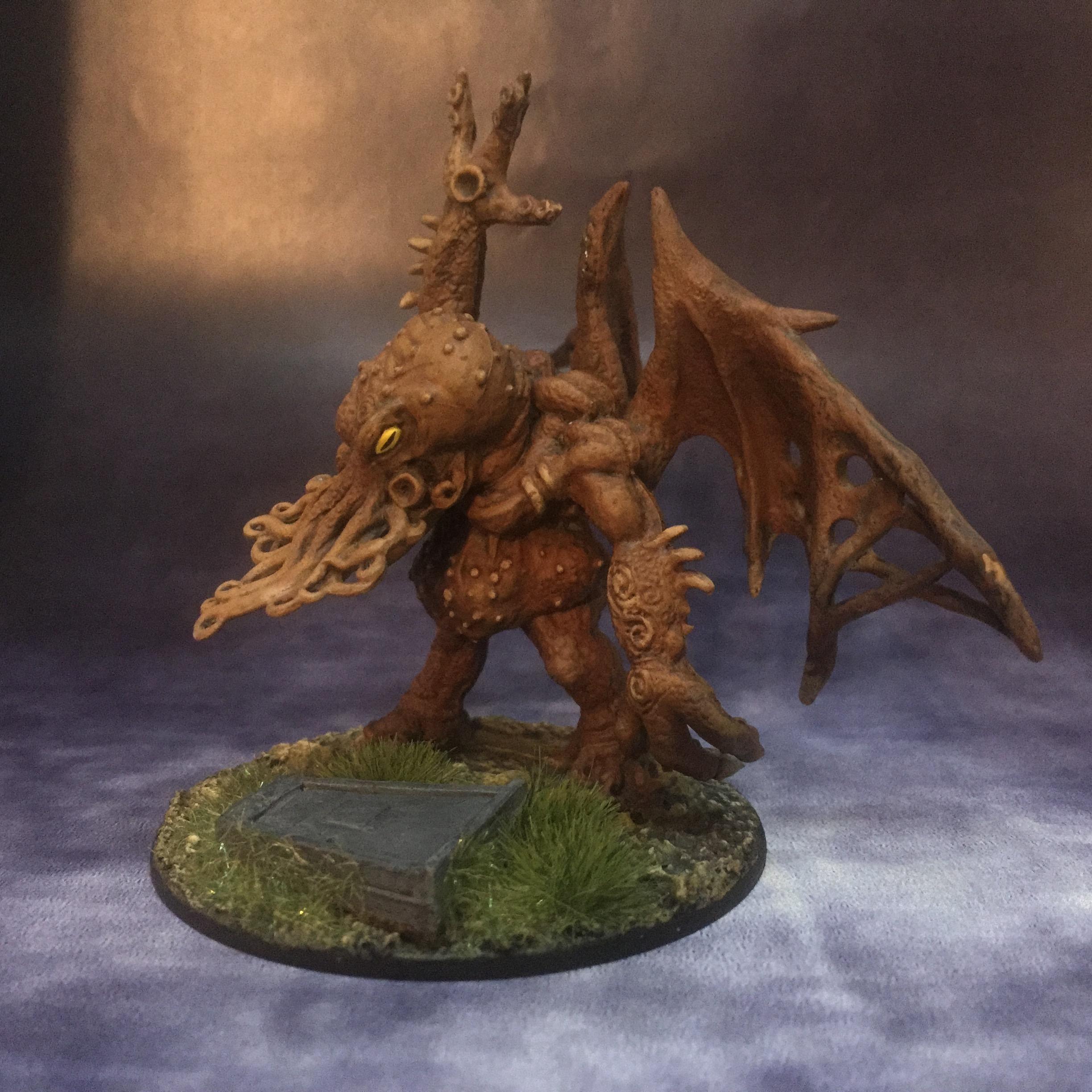 Bones, Cthulhu, December 2017, Monsters, Mythos, Reaper