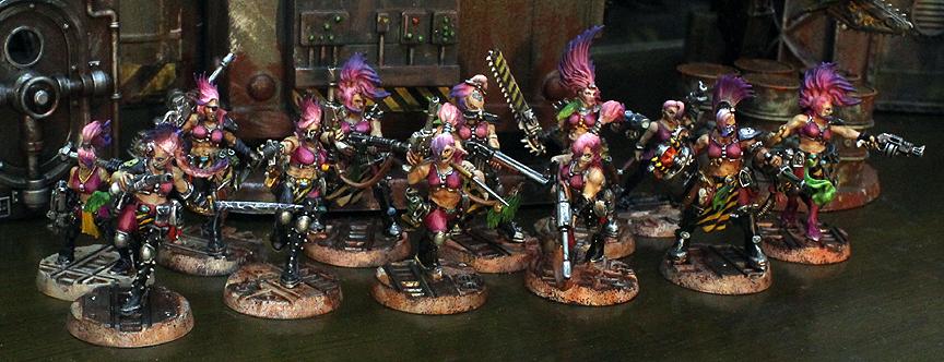 Gangers, Necromunda, Underhive