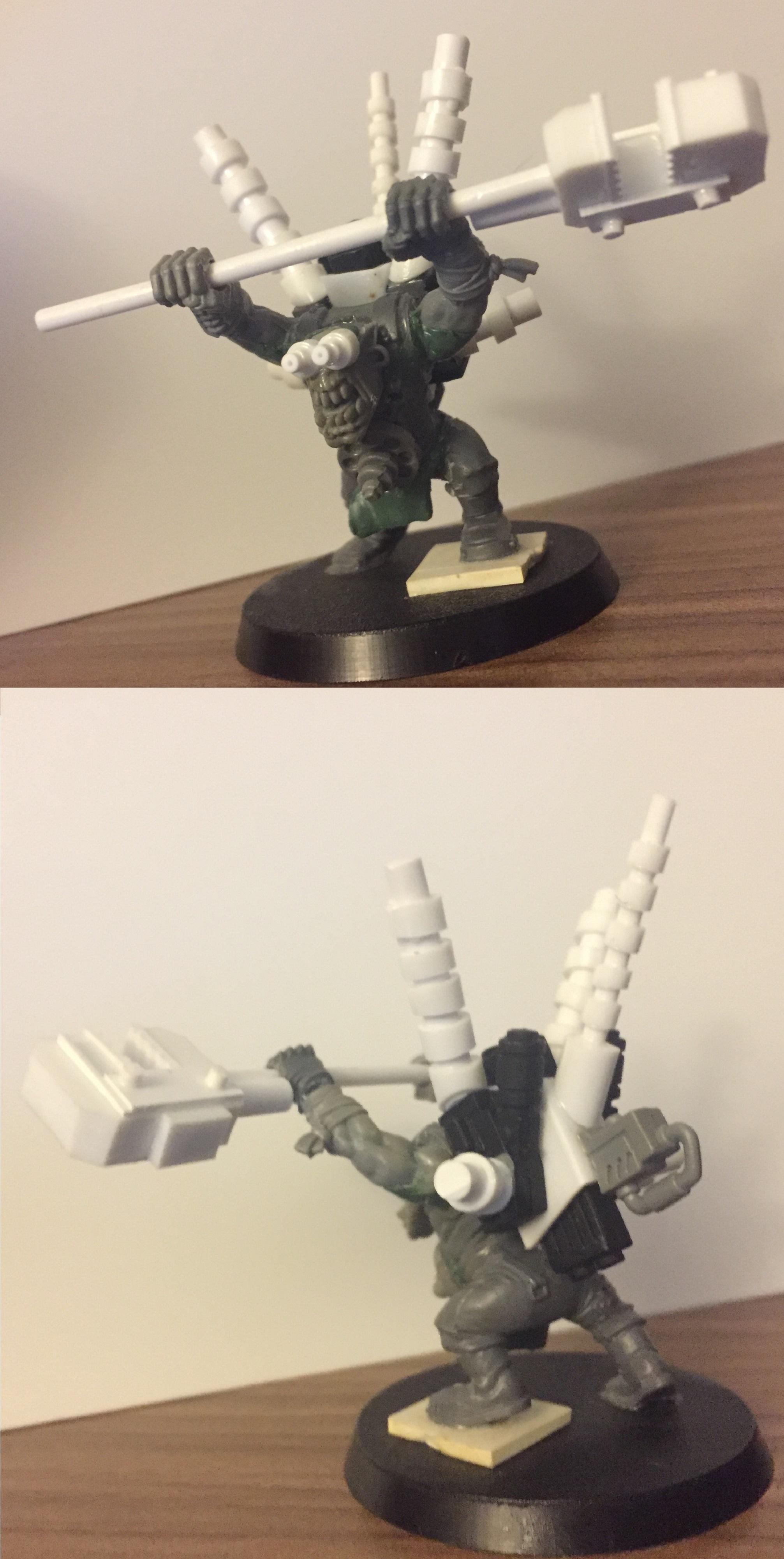 Big, Custom, Mekboy, Orks, Scratch Build