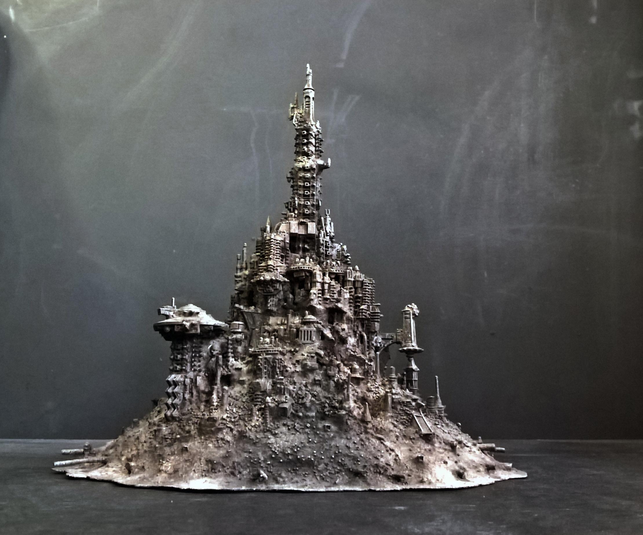 Ashwaste, Confrontation, Epic, Hive, Kitbash, Necromunda, Palatine, Scratch Build, Terain, Terrain