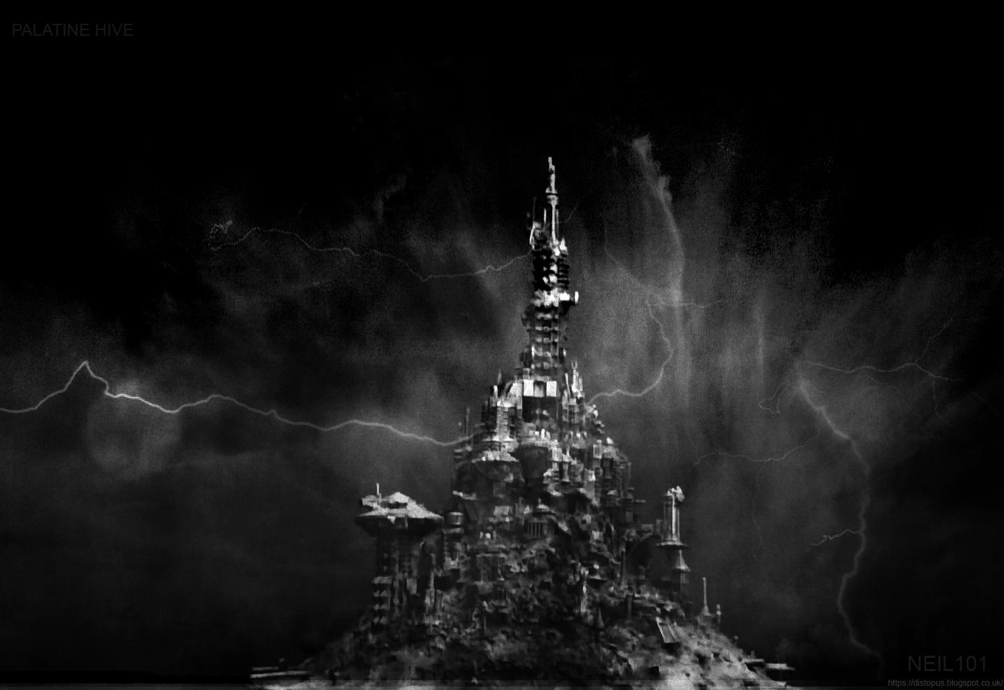 Ashwaste, Confrontation, Epic, Hive, Kitbash, Necromunda, Palatine, Scratch Build, Terain, Terrain