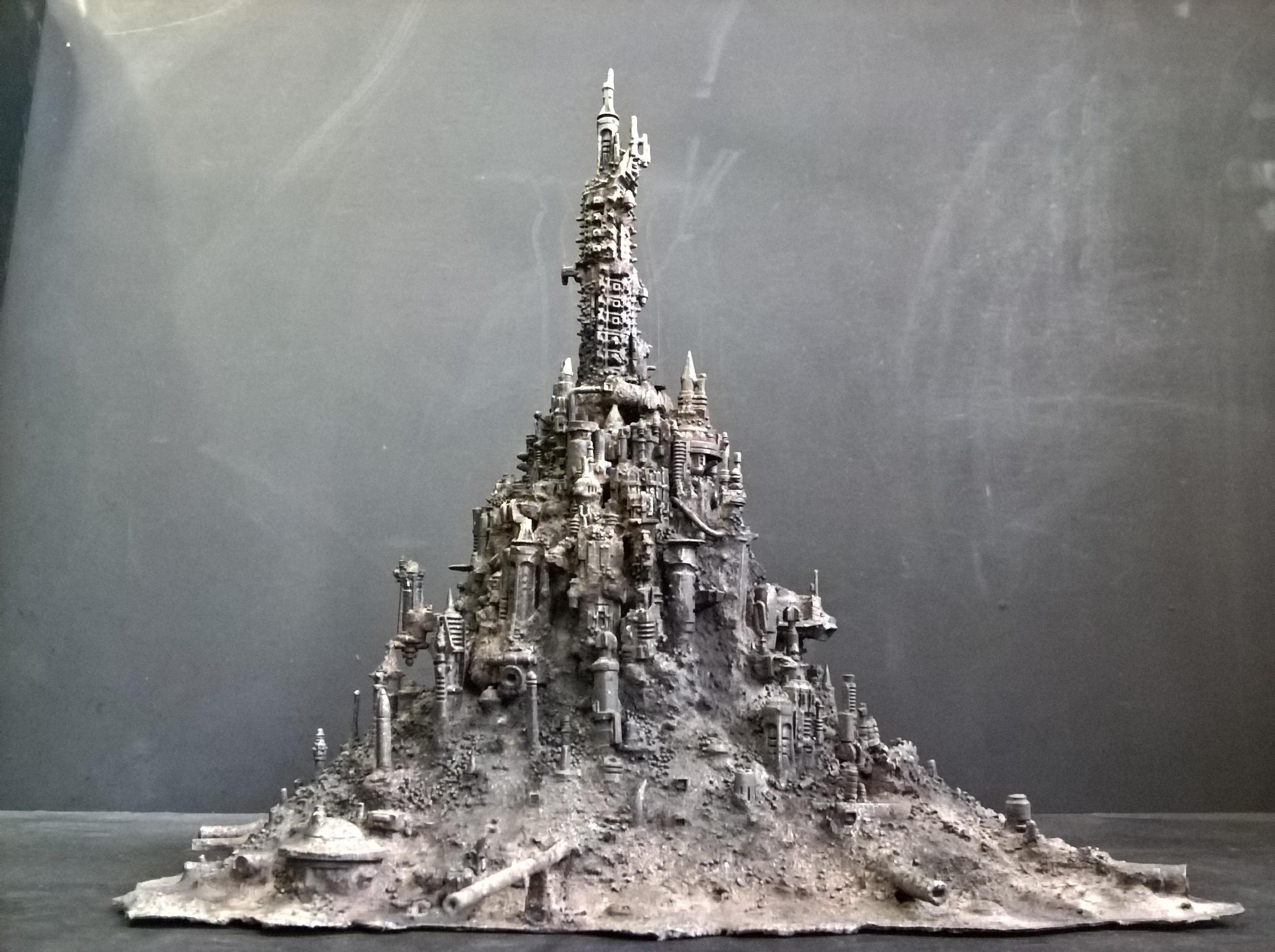 Scratch built. Некромунда террейн. Necromunda Terrain. Necromunda Train. Scratch build.