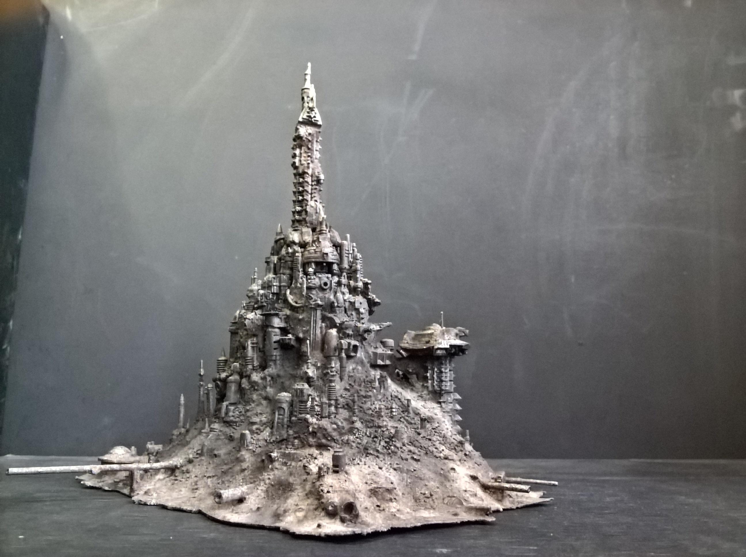 Ashwaste, Confrontation, Epic, Hive, Kitbash, Necromunda, Palatine, Scratch Build, Terain, Terrain