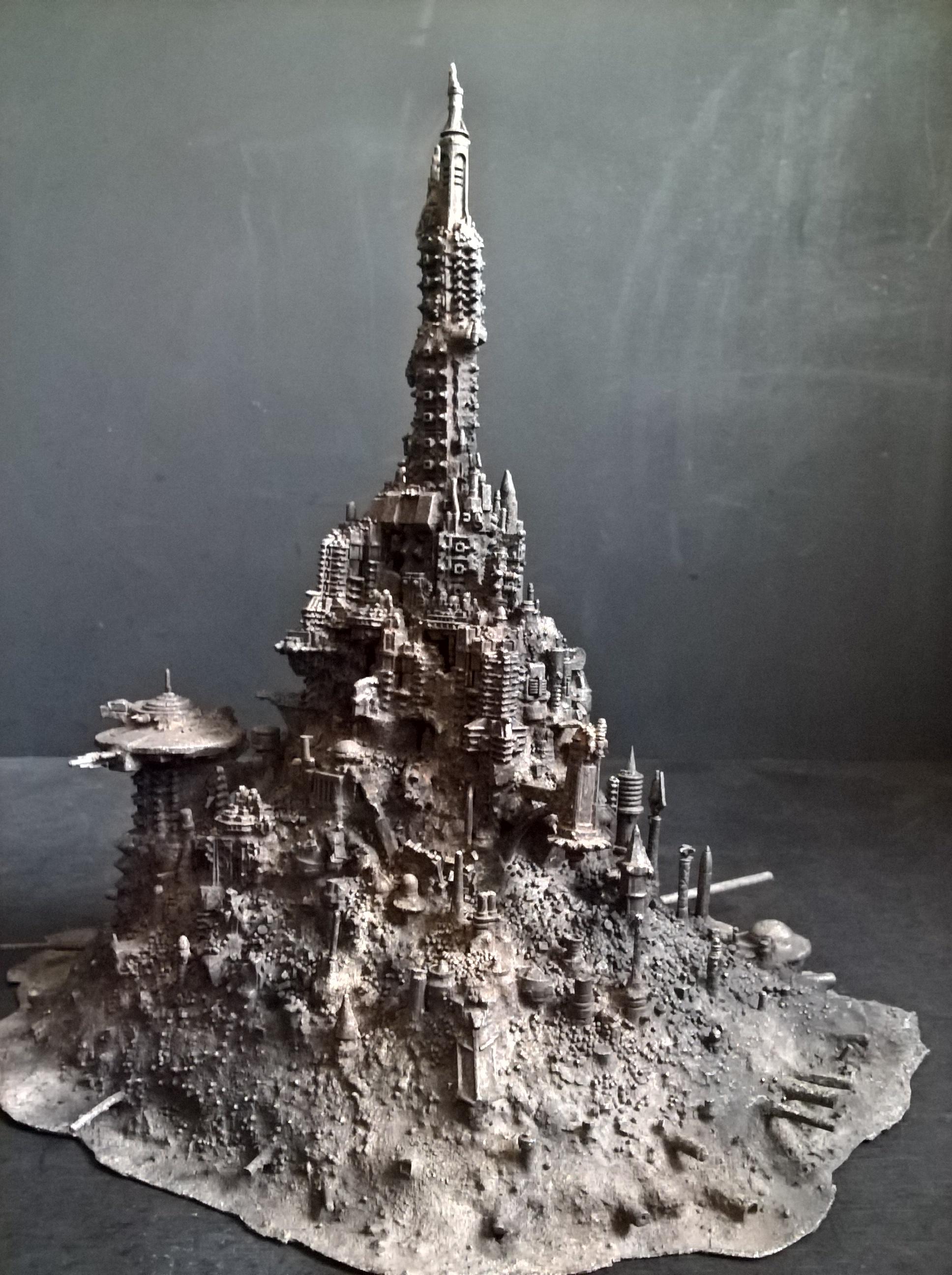 Ashwaste, Confrontation, Epic, Hive, Kitbash, Necromunda, Palatine, Scratch Build, Terain, Terrain