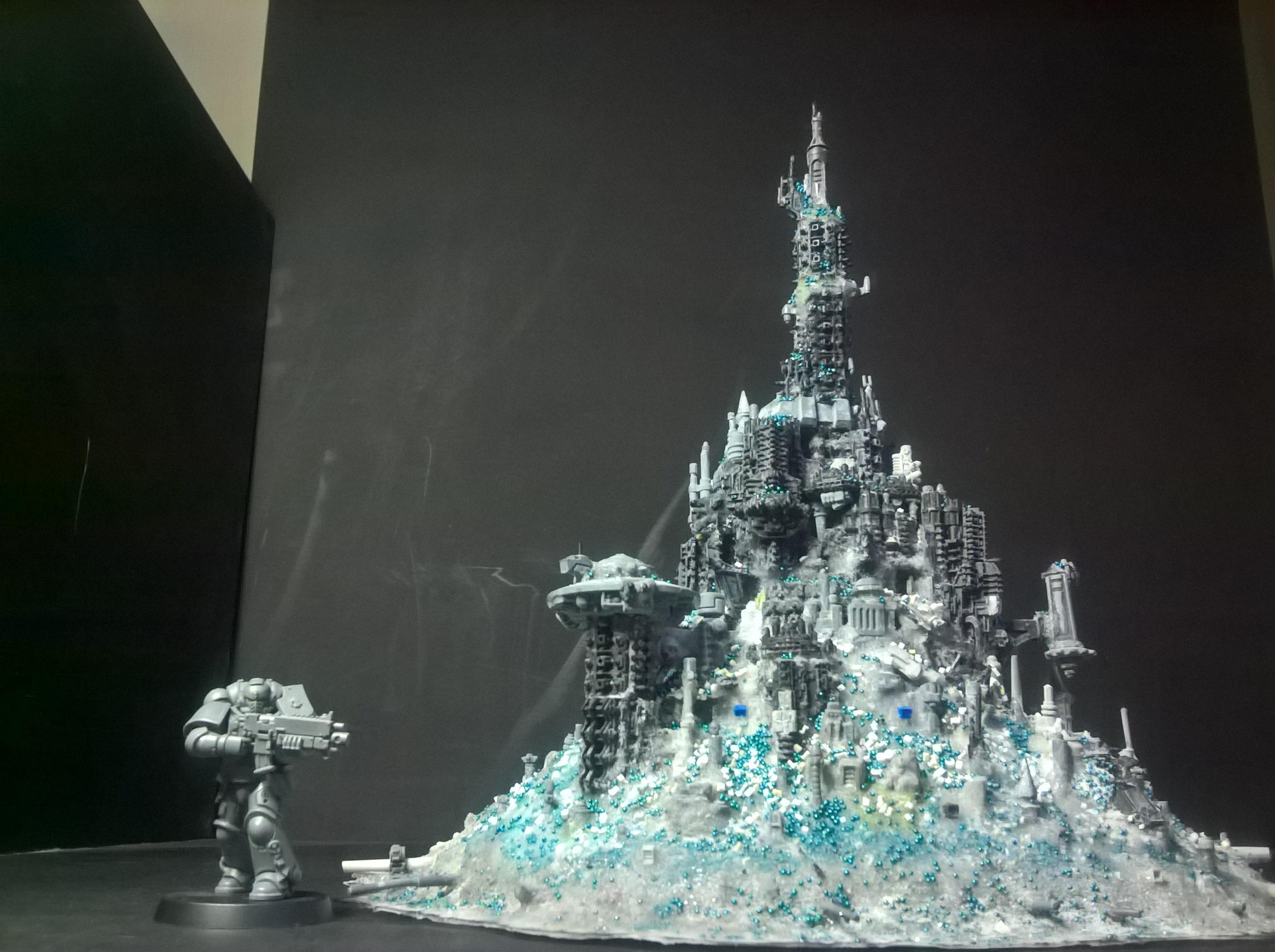 Ashwaste, Confrontation, Epic, Hive, Kitbash, Necromunda, Palatine, Scratch Build, Terain, Terrain