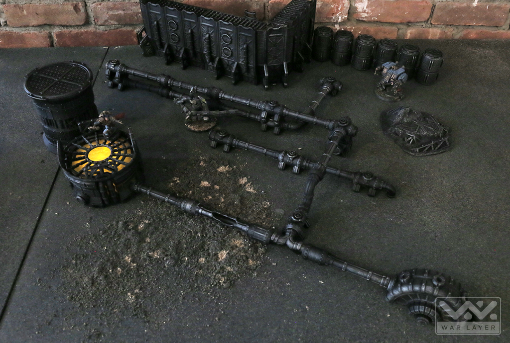 3dprint, Terrain, Small skirmish