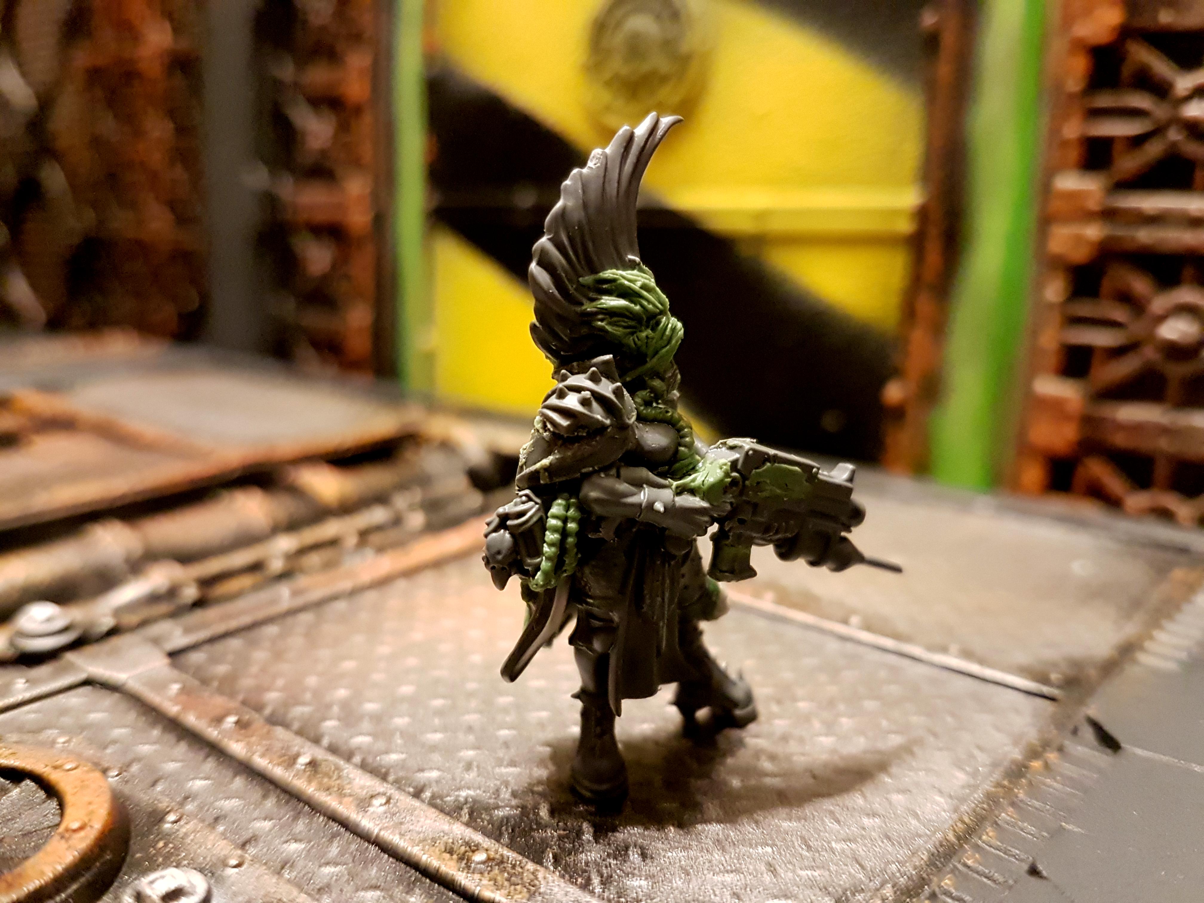 Conversion, Escher, Gang, Greenstuff, Leader, Necromunda