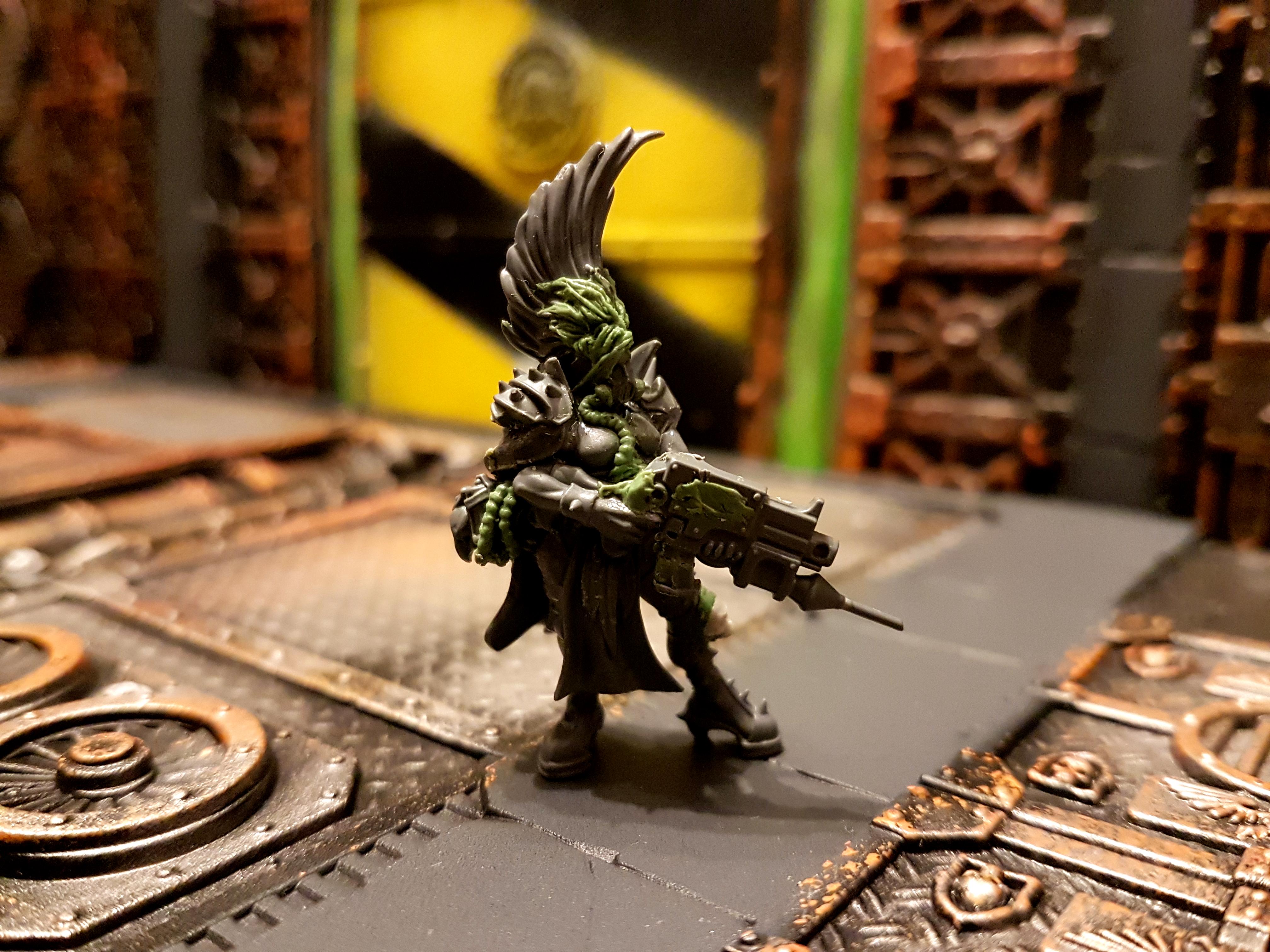 Conversion, Escher, Gang, Greenstuff, Leader, Necromunda