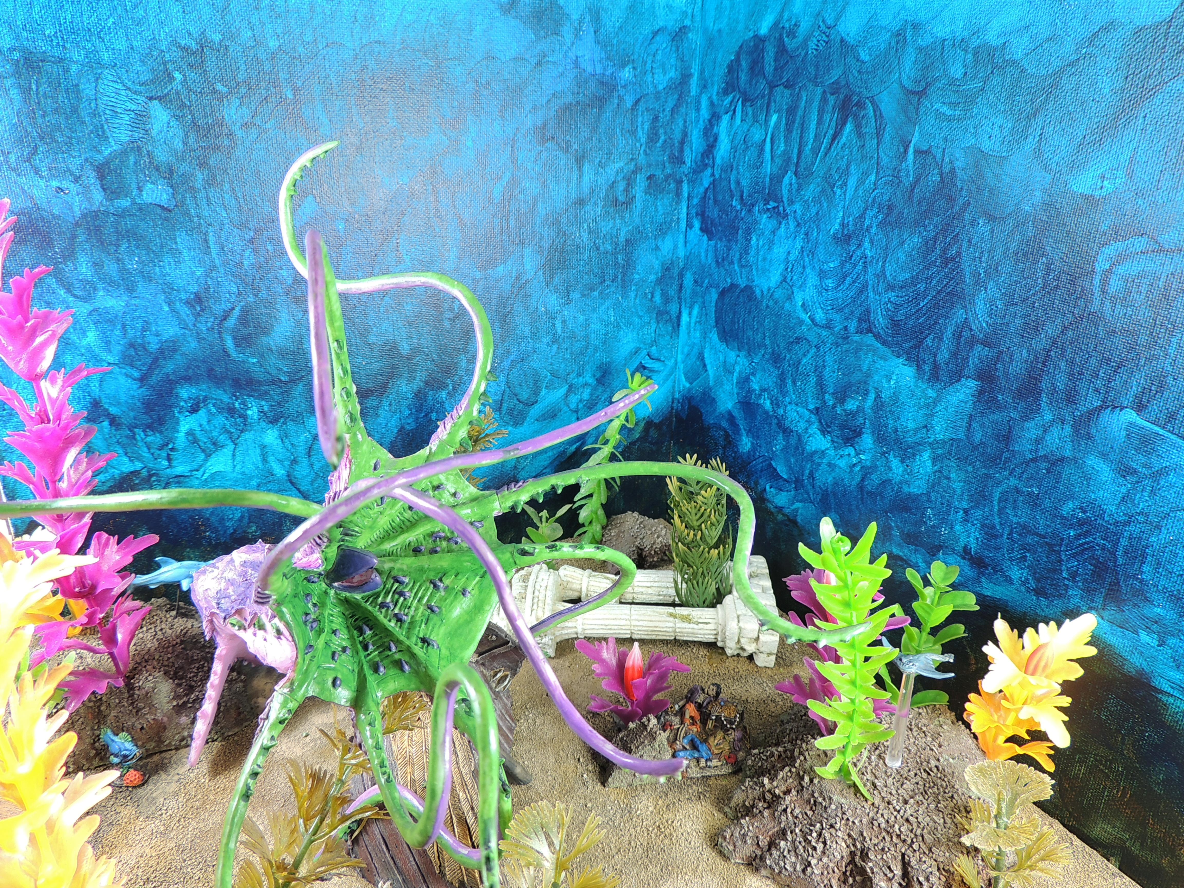 Kraken Diorama
